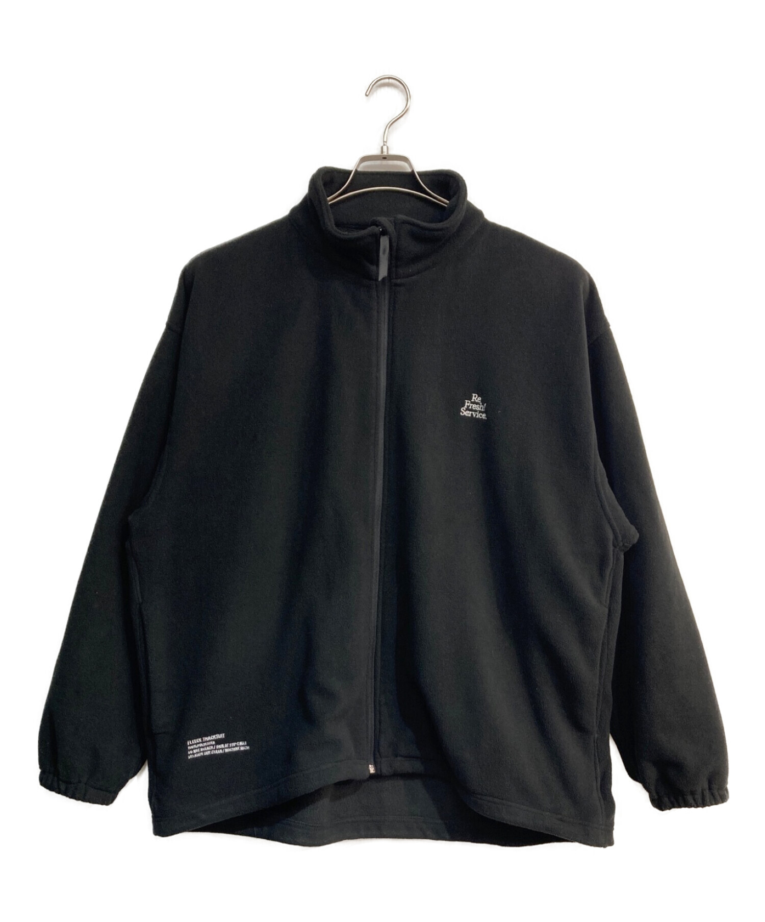 FreshService (フレッシュサービス) FLEECE TRACK SUIT　FSW-23-ST-261　スウェットセットアップ　ブラック  ブラック サイズ:Ｍ