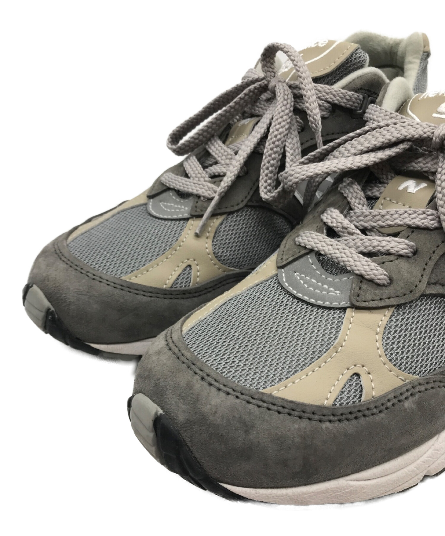 中古・古着通販】NEW BALANCE (ニューバランス) スニーカー M991UKF 英国生産40周年記念 グレー  サイズ:US8.5｜ブランド・古着通販 トレファク公式【TREFAC FASHION】スマホサイト