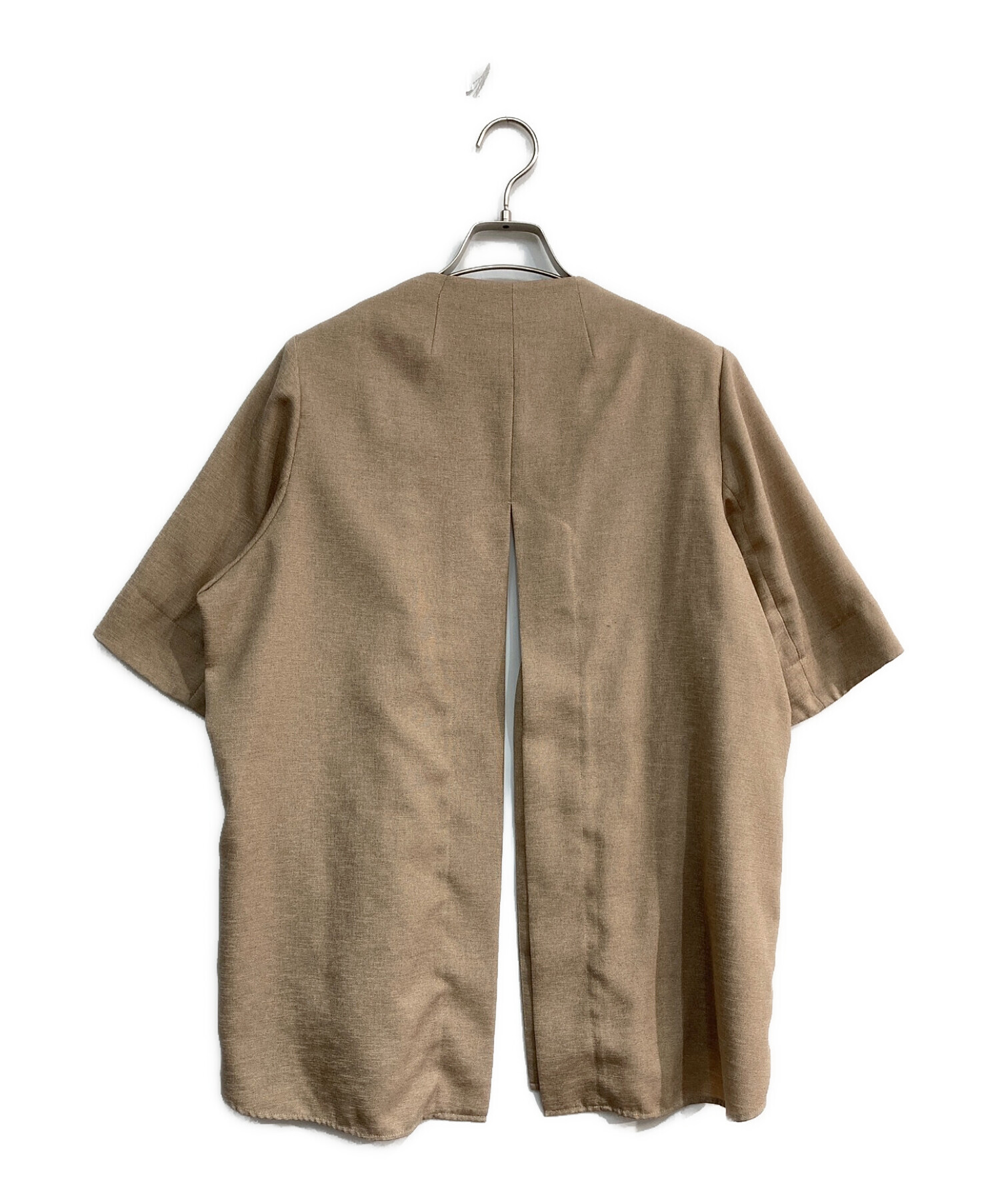 STUNNING LURE (スタニングルアー) ベルテッドシャツジャケット ベージュ サイズ:S