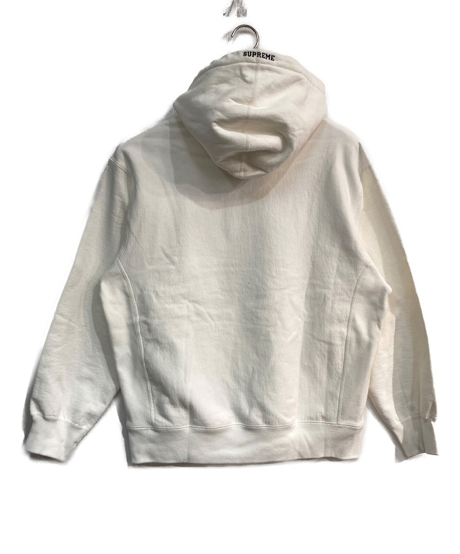 Supreme (シュプリーム) S LogoHooded Sweatshirt　ロゴ パーカー 20AW ホワイト サイズ:M