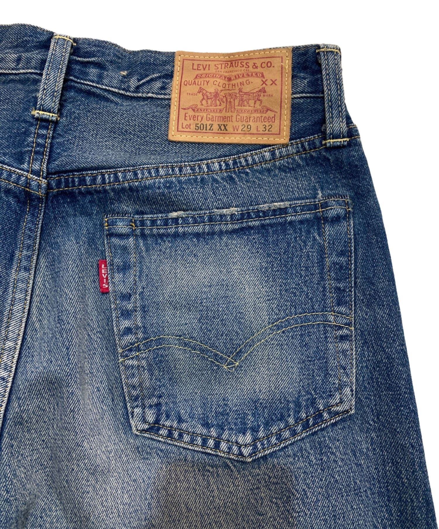 LEVI'S VINTAGE CLOTHING (リーバイス ビンテージ クロージング) 501ZXXデニムパンツ　50154-0101　BIG E　 日本製復刻 インディゴ サイズ:W29 L32