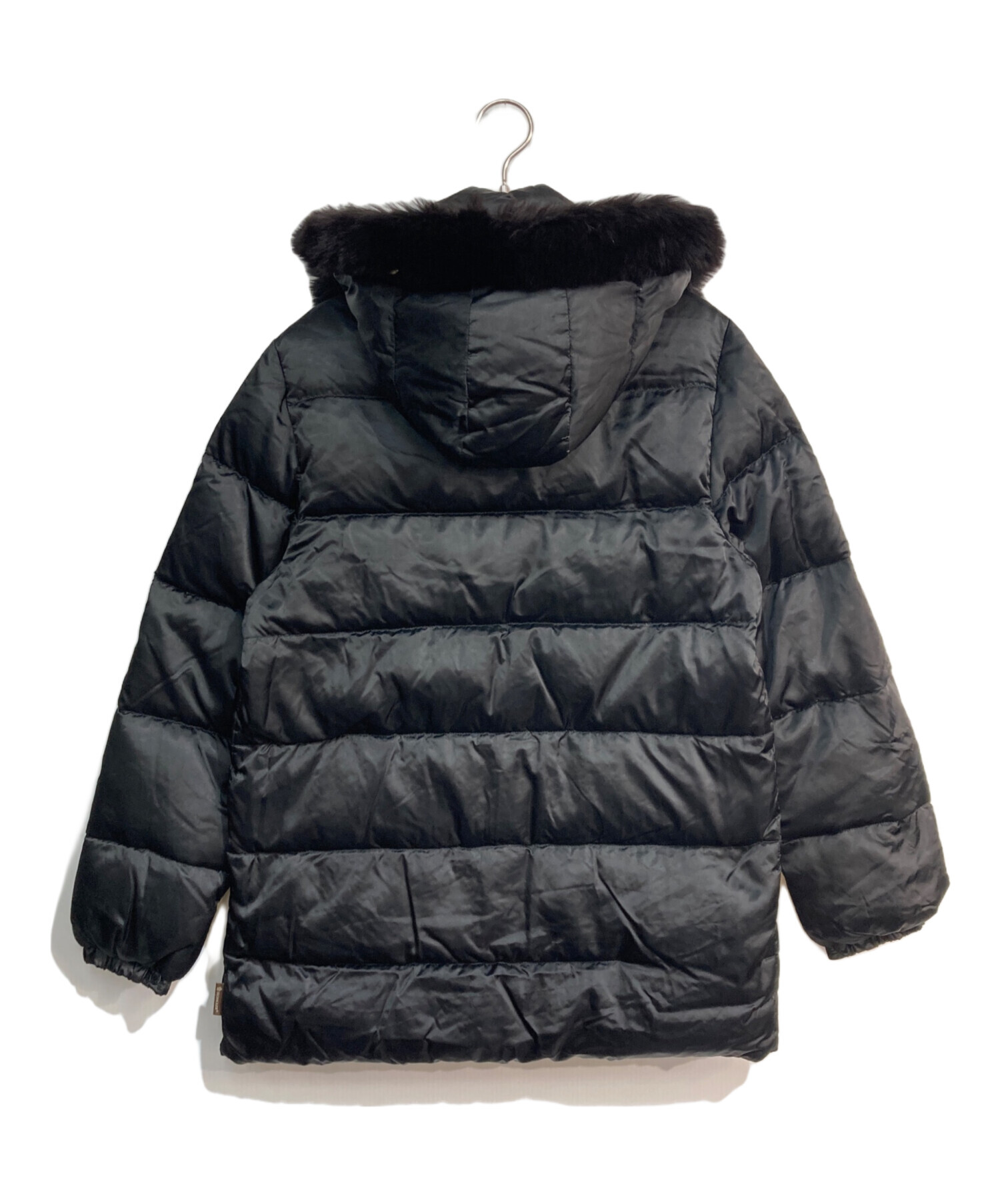 MONCLER (モンクレール) VALENTINE ダウンジャケット 49353 ブラック サイズ:1