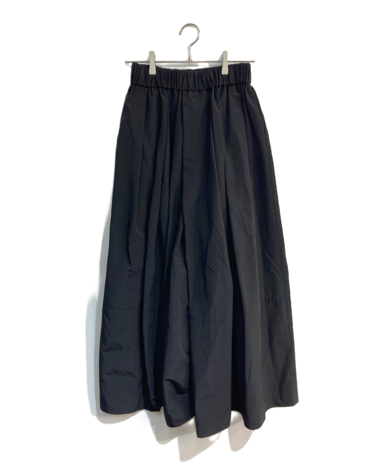 13,500円lohen ハイカウントグログランスカートパンツ ブラック