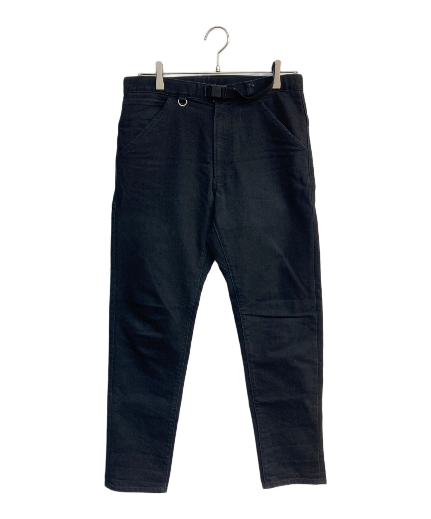 THE NORTHFACE PURPLELABEL (ザ・ノースフェイス パープルレーベル) クライミングデニムパンツ　NT5903N　Webbing  Belt Denim Pants ブラック サイズ:30