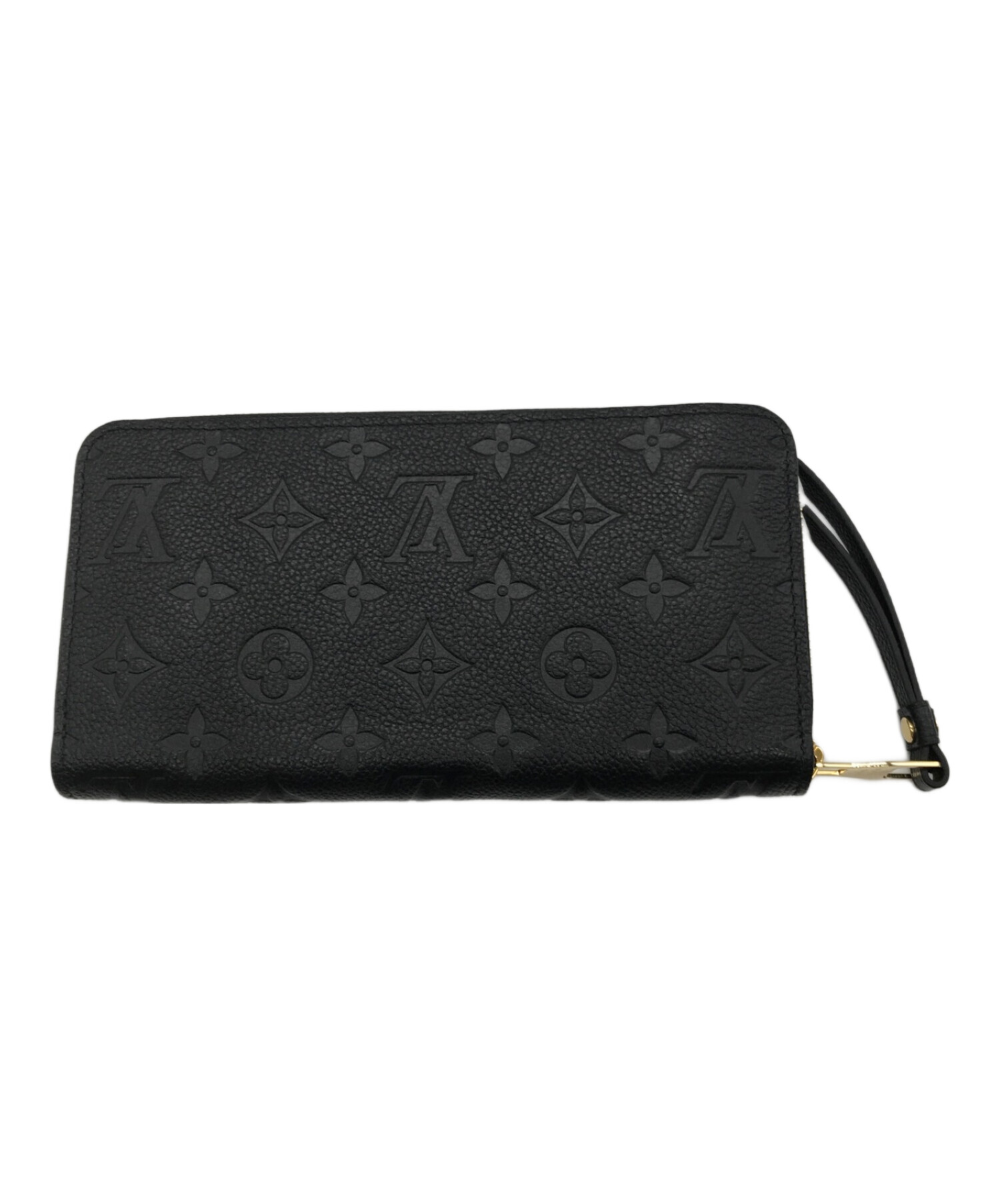 中古・古着通販】LOUIS VUITTON (ルイ ヴィトン) ジッピーウォレット M61864 モノグラム・アンプラント ブラック  サイズ:-｜ブランド・古着通販 トレファク公式【TREFAC FASHION】スマホサイト