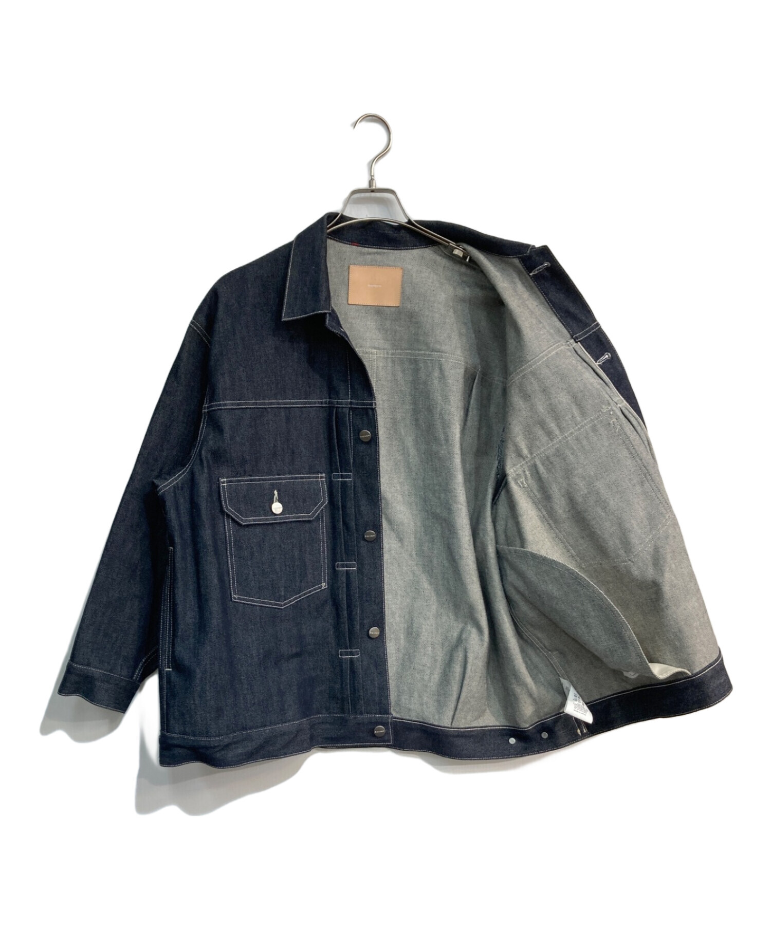 中古・古着通販】Graphpaper (グラフペーパー) Selvage Denim Jacket GU231-30104RB 23SS インディゴ  サイズ:1｜ブランド・古着通販 トレファク公式【TREFAC FASHION】スマホサイト