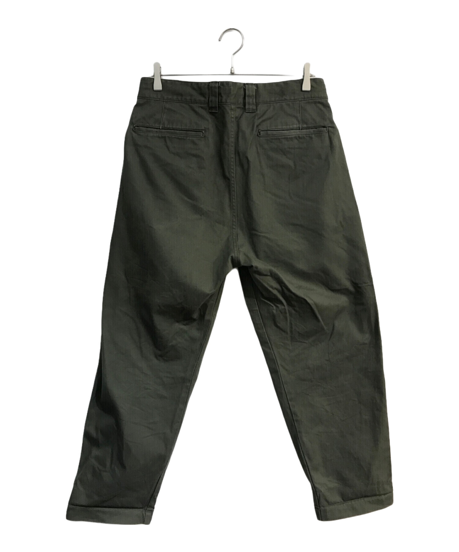 中古・古着通販】is-ness (イズネス) AH WIDE PANTS 16PT02T02-1 カーキ サイズ:M｜ブランド・古着通販  トレファク公式【TREFAC FASHION】スマホサイト