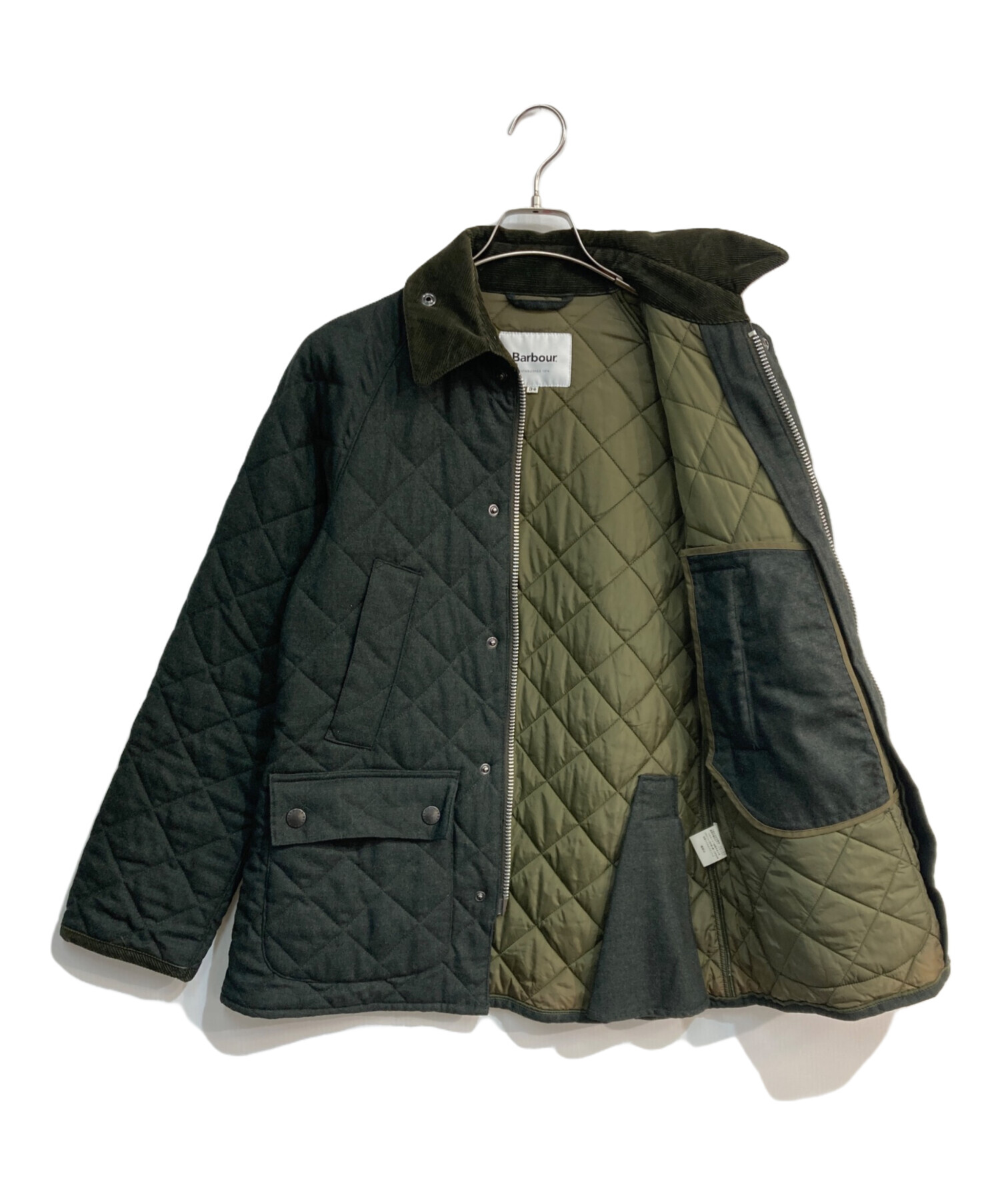 中古・古着通販】Barbour (バブアー) SHIPS (シップス) 別注キルティングジャケット 1902280 グレー  サイズ:34｜ブランド・古着通販 トレファク公式【TREFAC FASHION】スマホサイト