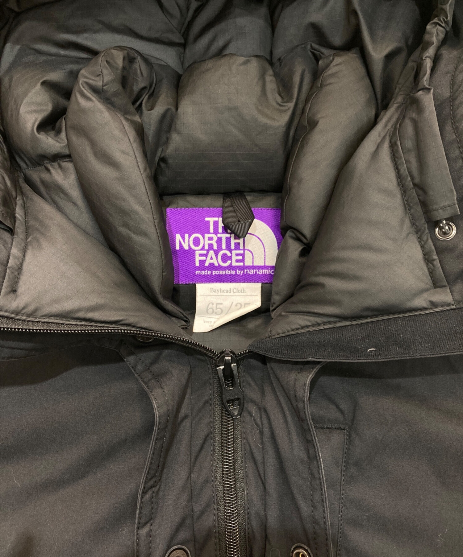 中古・古着通販】THE NORTHFACE PURPLELABEL (ザ・ノースフェイス パープルレーベル) MONKEY TIME (モンキータイム)  65/35 MOUNTAIN SHORT DOWN PARKA ND2082N ブラック サイズ:L｜ブランド・古着通販 トレファク公式【TREFAC  FASHION】スマホサイト