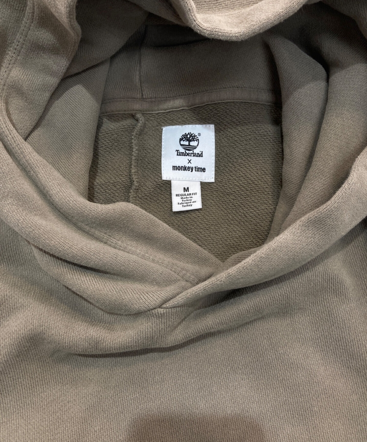 中古・古着通販】Timberland (ティンバーランド) MONKEY TIME (モンキータイム) パーカー TB0A1R41 ベージュ  サイズ:M｜ブランド・古着通販 トレファク公式【TREFAC FASHION】スマホサイト