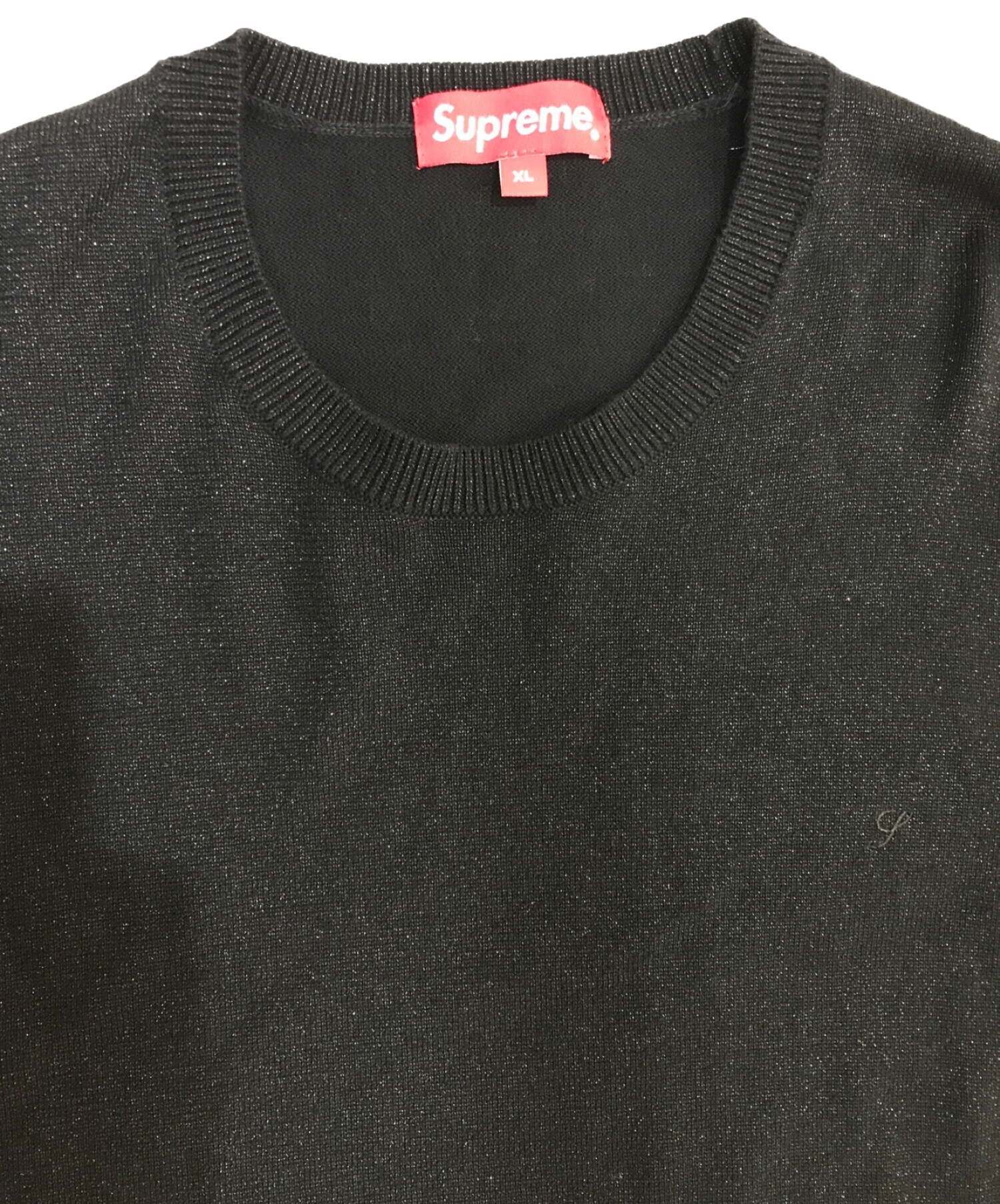 中古・古着通販】Supreme (シュプリーム) Metallic LS TOP 23SS ブラック サイズ:XL｜ブランド・古着通販  トレファク公式【TREFAC FASHION】スマホサイト