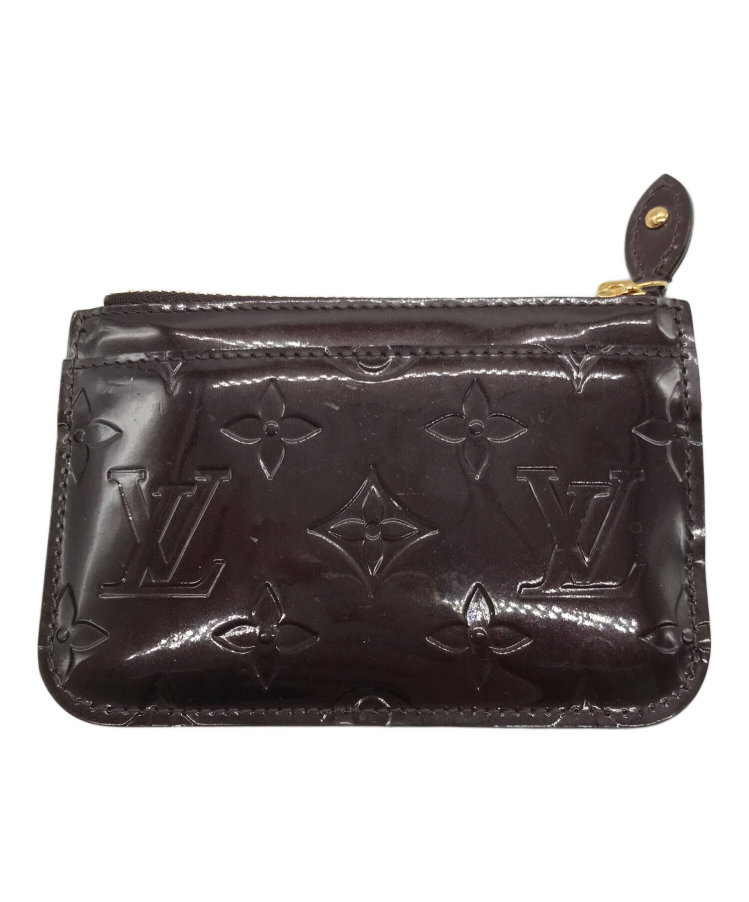 中古・古着通販】LOUIS VUITTON (ルイ ヴィトン) コインケース ポシェット・クレ NM ヴェルニ M93557 アマラント  サイズ:-｜ブランド・古着通販 トレファク公式【TREFAC FASHION】スマホサイト