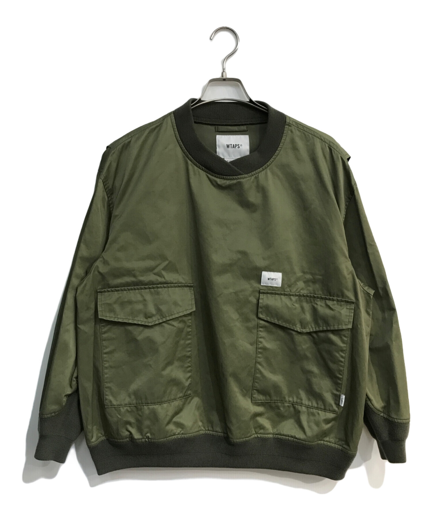 WTAPS (ダブルタップス) RATINE SMOCK JACKET　202BRDT-JKM08 オリーブ サイズ:1