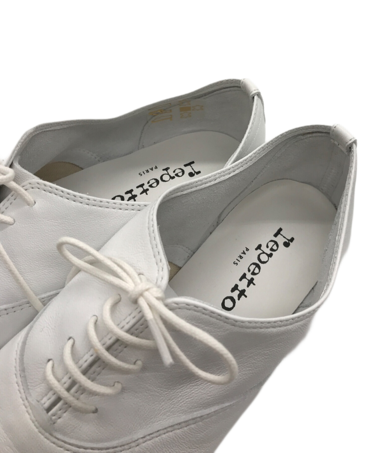 Repetto (レペット) ZIZIレースアップシューズ ホワイト サイズ:37