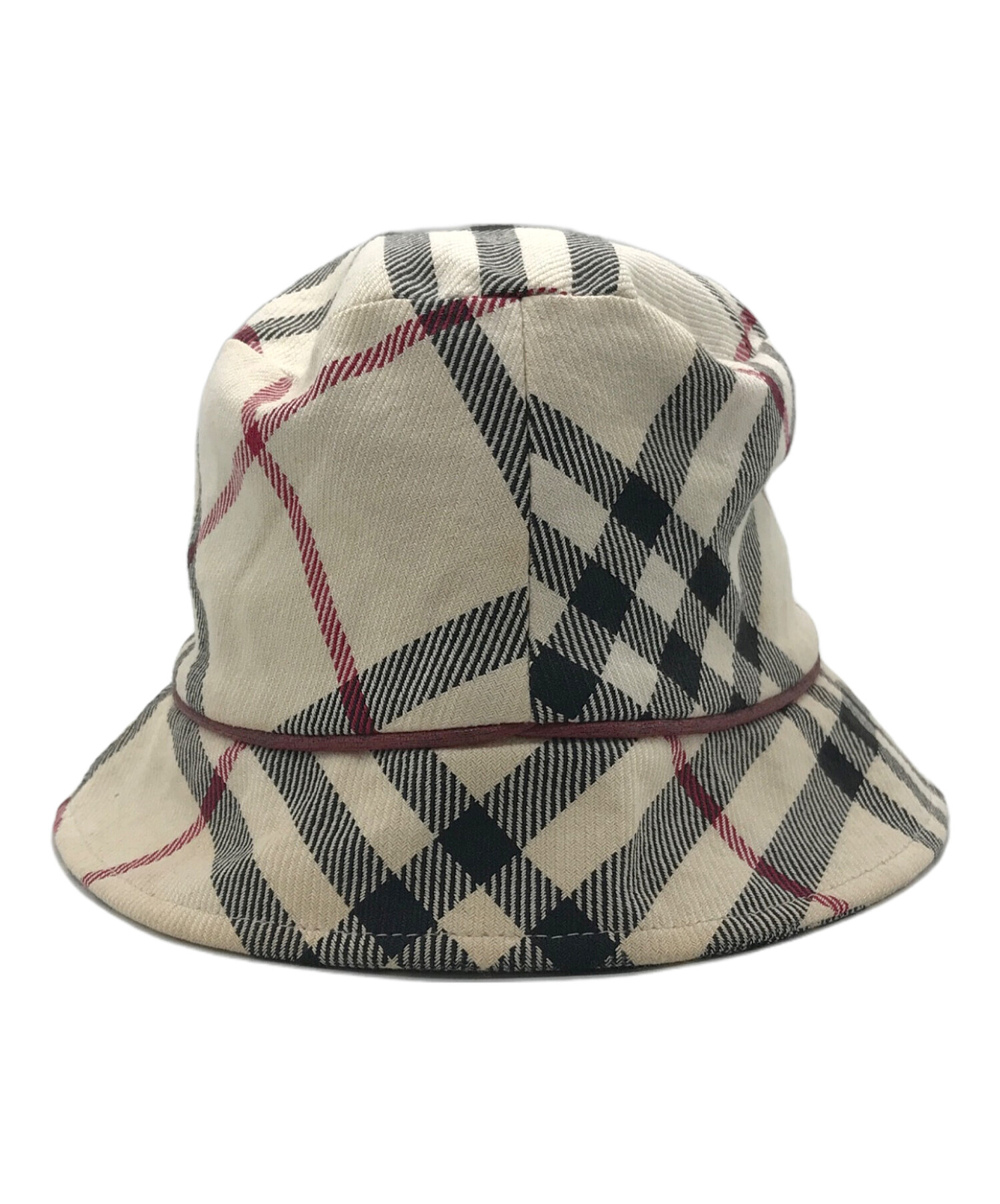 中古・古着通販】BURBERRY LONDON (バーバリーロンドン) チェック柄バケットハット ベージュ サイズ:-｜ブランド・古着通販  トレファク公式【TREFAC FASHION】スマホサイト