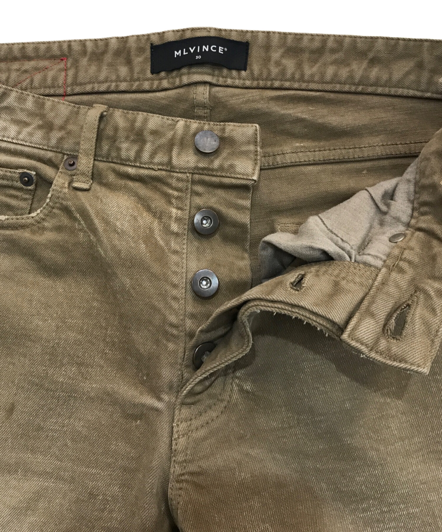 中古・古着通販】MLVINCE (メルヴィンス) TYPE-1 COLOR JEANS ブラウン サイズ:30｜ブランド・古着通販  トレファク公式【TREFAC FASHION】スマホサイト