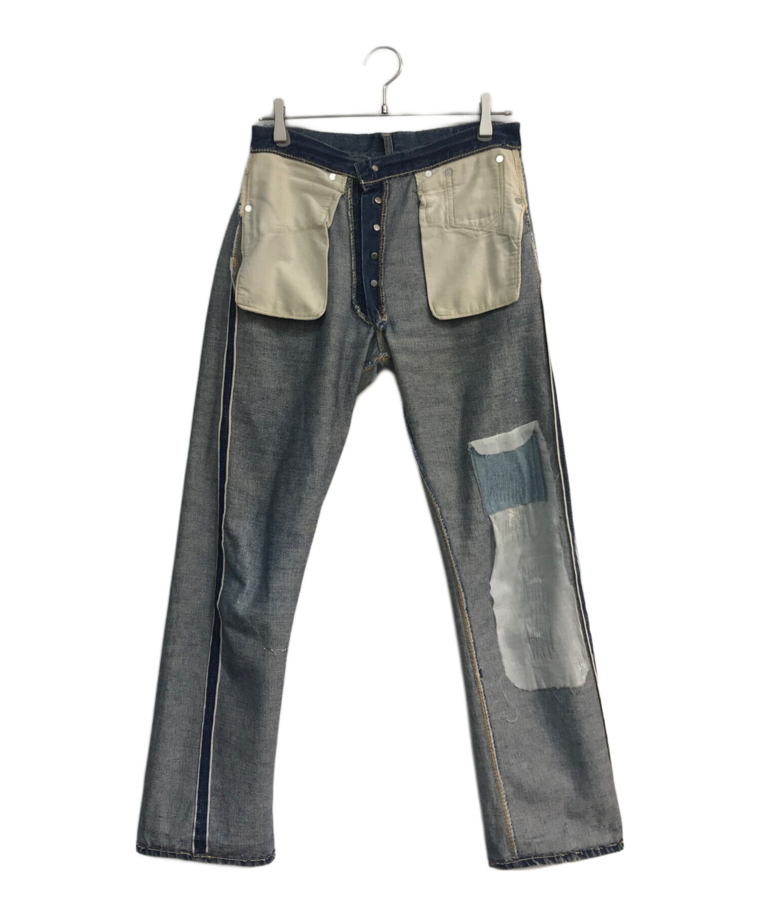 中古・古着通販】LEVI'S (リーバイス) ヴィンテージデニムパンツ 60s 501XX ボタン裏J BIGE 均等V 足長R インディゴ  サイズ:-｜ブランド・古着通販 トレファク公式【TREFAC FASHION】スマホサイト