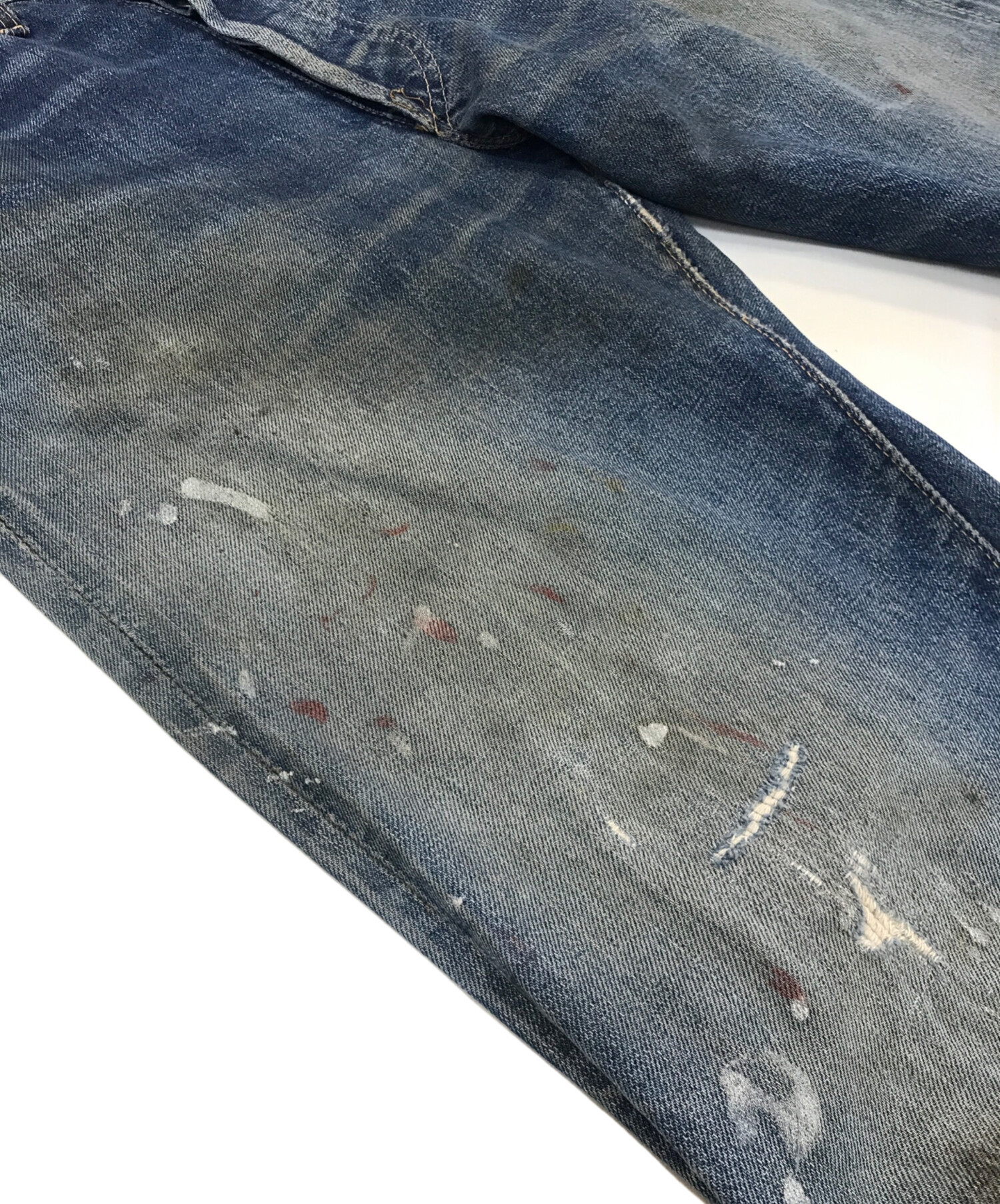 中古・古着通販】LEVI'S (リーバイス) ヴィンテージデニムパンツ 60s 501XX ボタン裏J BIGE 均等V 足長R インディゴ  サイズ:-｜ブランド・古着通販 トレファク公式【TREFAC FASHION】スマホサイト