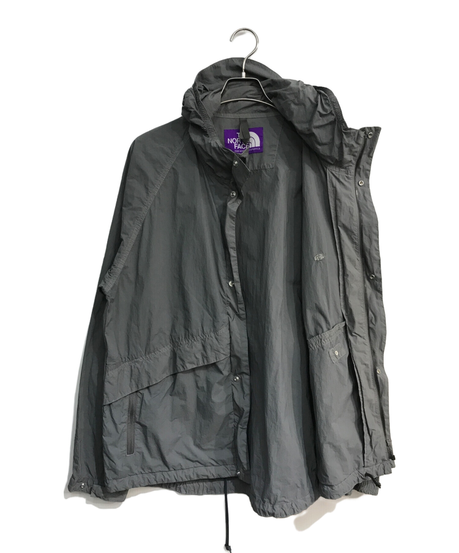 中古・古着通販】THE NORTHFACE PURPLELABEL (ザ・ノースフェイス パープルレーベル) Garment Dye Mountain  Wind Parka NP2103N グレー サイズ:L｜ブランド・古着通販 トレファク公式【TREFAC FASHION】スマホサイト