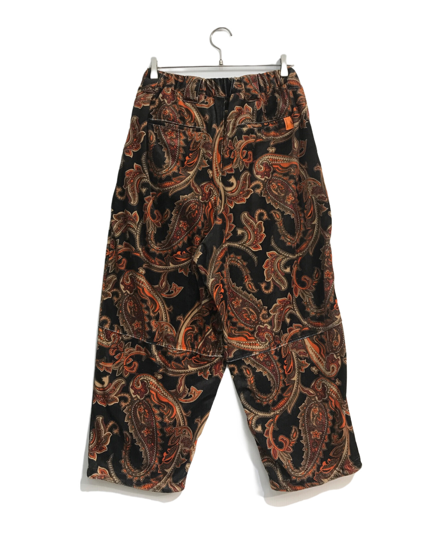 中古・古着通販】TBPR (タイトブース プロダクション) paisley velor balloon pants ペイズリー柄 バギーパンツ  22SS ブラック サイズ:M｜ブランド・古着通販 トレファク公式【TREFAC FASHION】スマホサイト