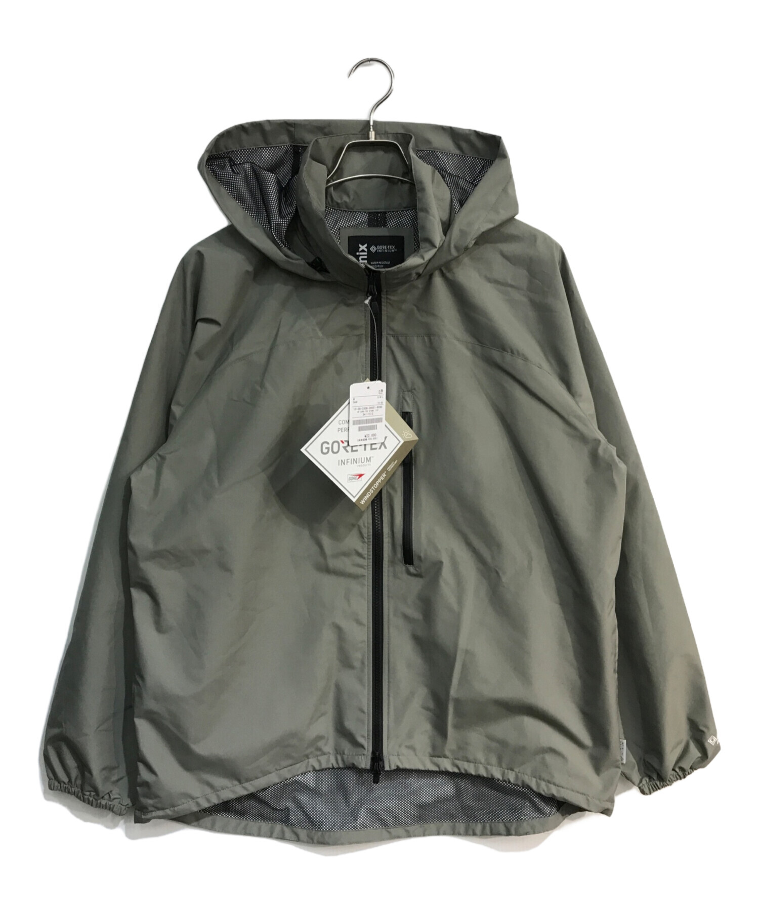 +PHENIX (プラスフェニックス) FREAK'S STORE (フリークスストア) SP GORE-TEX STAND ZIP BLOUSON　 1009330800001 グレー サイズ:M 未使用品