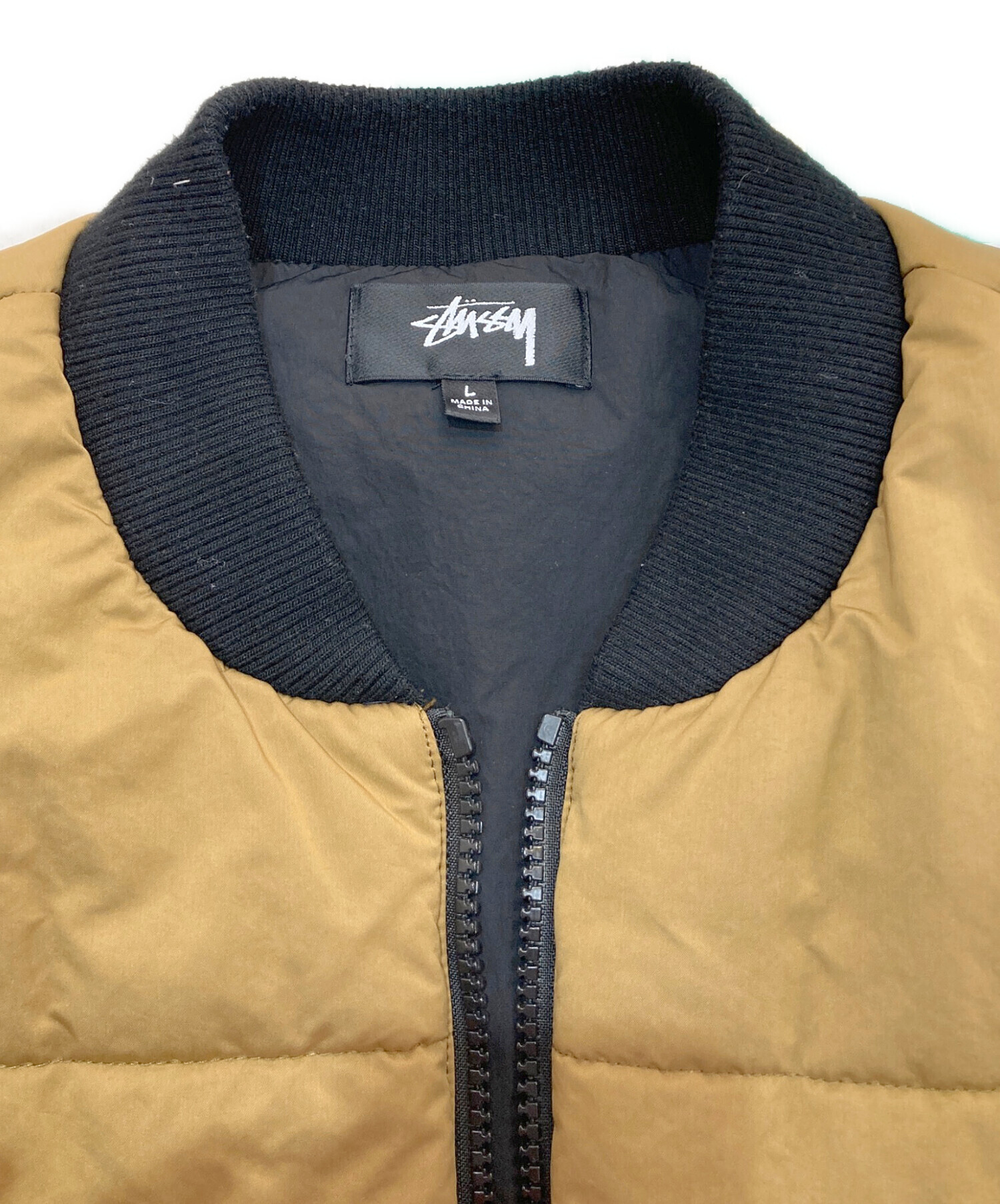 中古・古着通販】stussy (ステューシー) PRIMALOFT QUILTED VEST 115615 ブラウン サイズ:L｜ブランド・古着通販  トレファク公式【TREFAC FASHION】スマホサイト