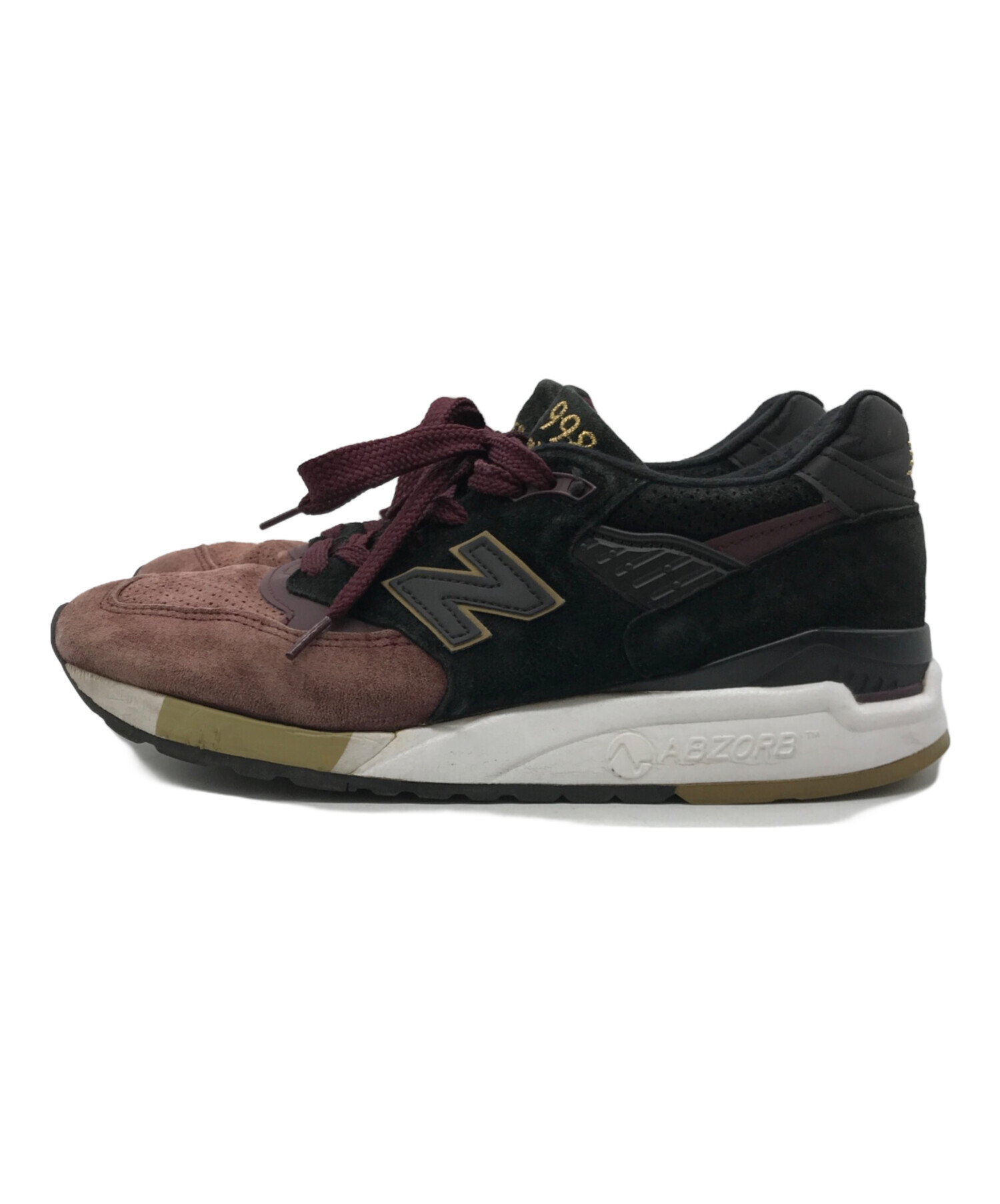 中古・古着通販】NEW BALANCE (ニューバランス) ローカットスニーカー USA製 M998NYM ブラック  サイズ:26cm｜ブランド・古着通販 トレファク公式【TREFAC FASHION】スマホサイト