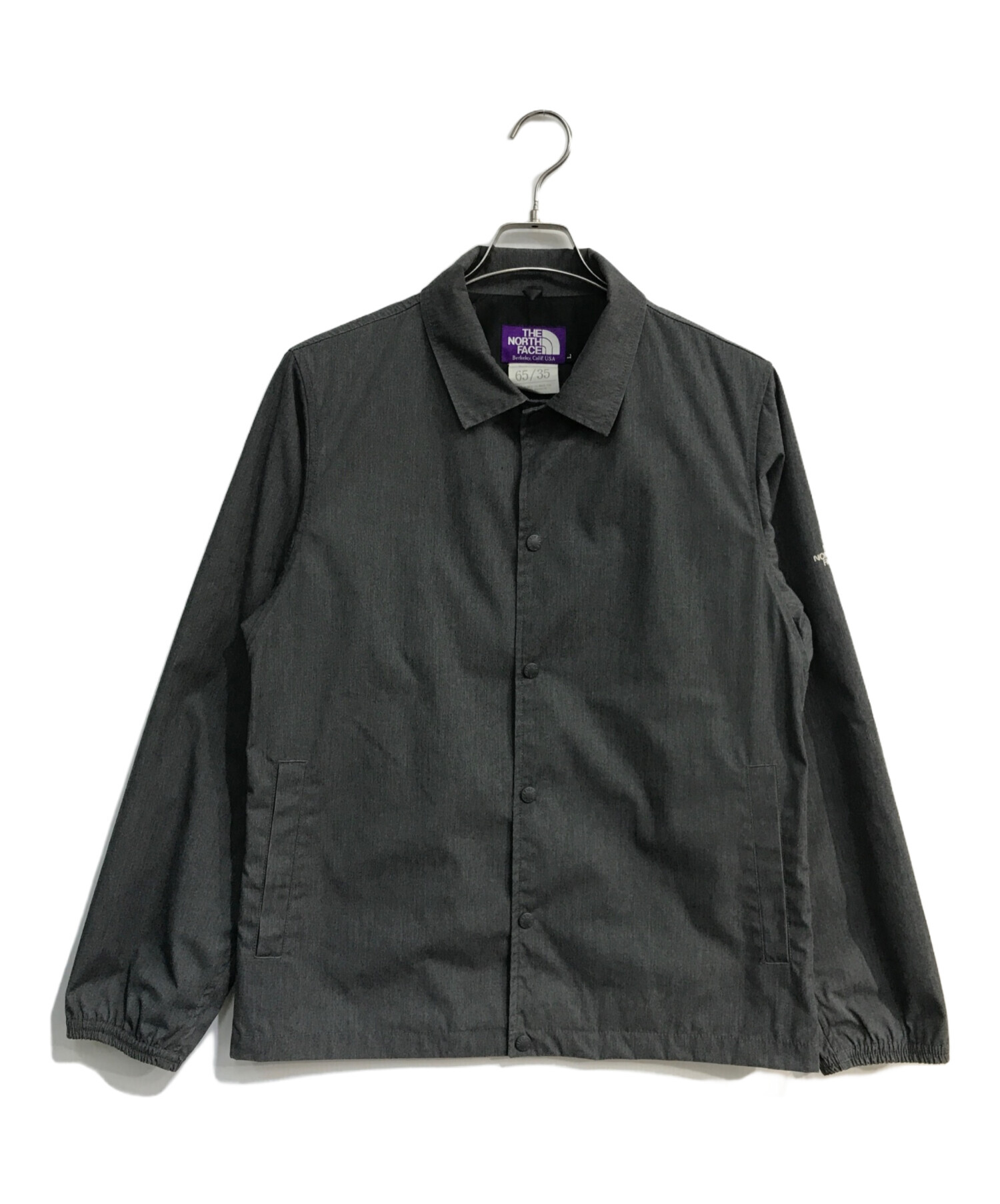 THE NORTHFACE PURPLELABEL (ザ・ノースフェイス パープルレーベル) コーチジャケット　NP2715N グレー サイズ:L