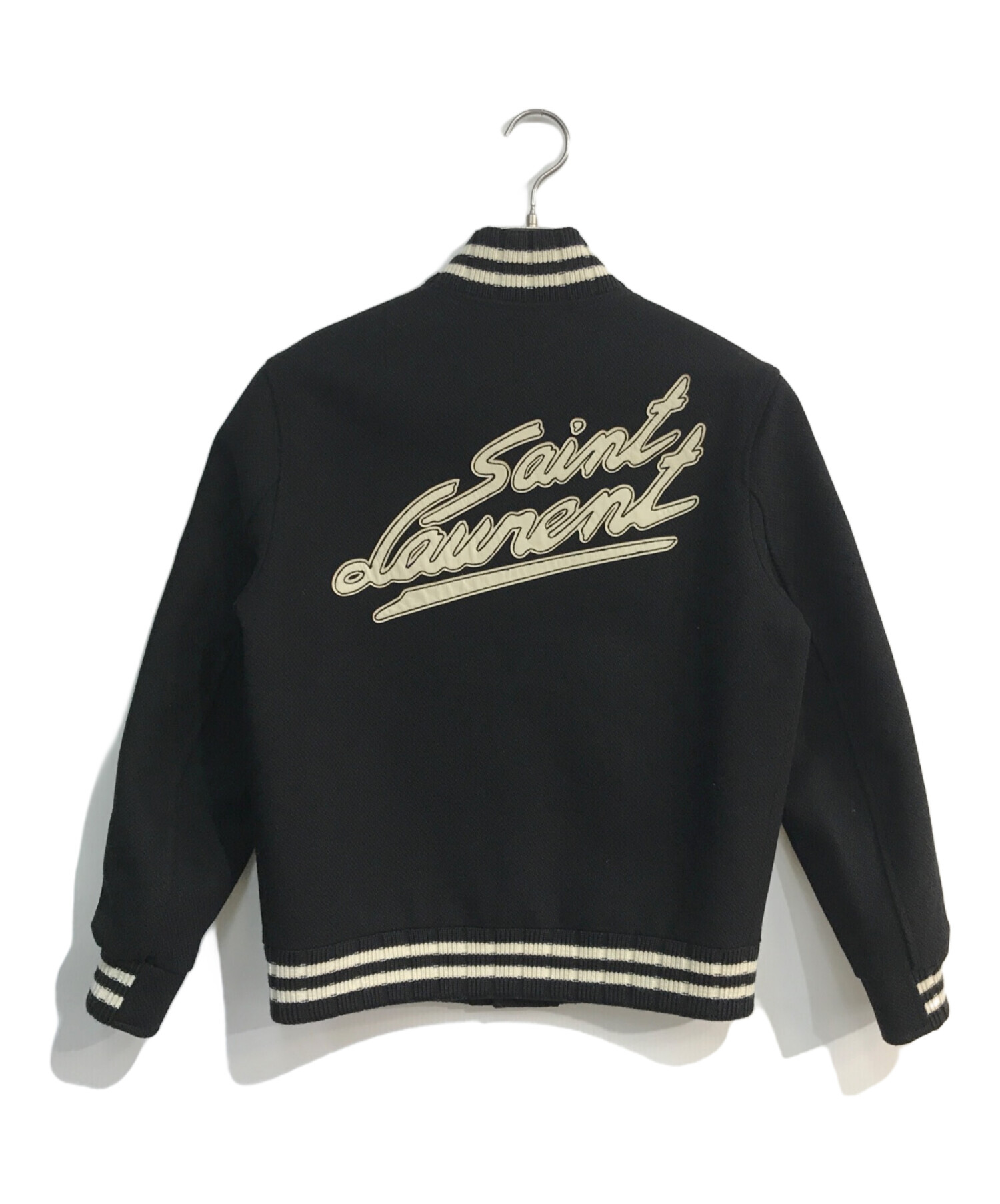 Saint Laurent Paris (サンローランパリ) テディ ジャケット　625918 Y180W ブラック サイズ:44