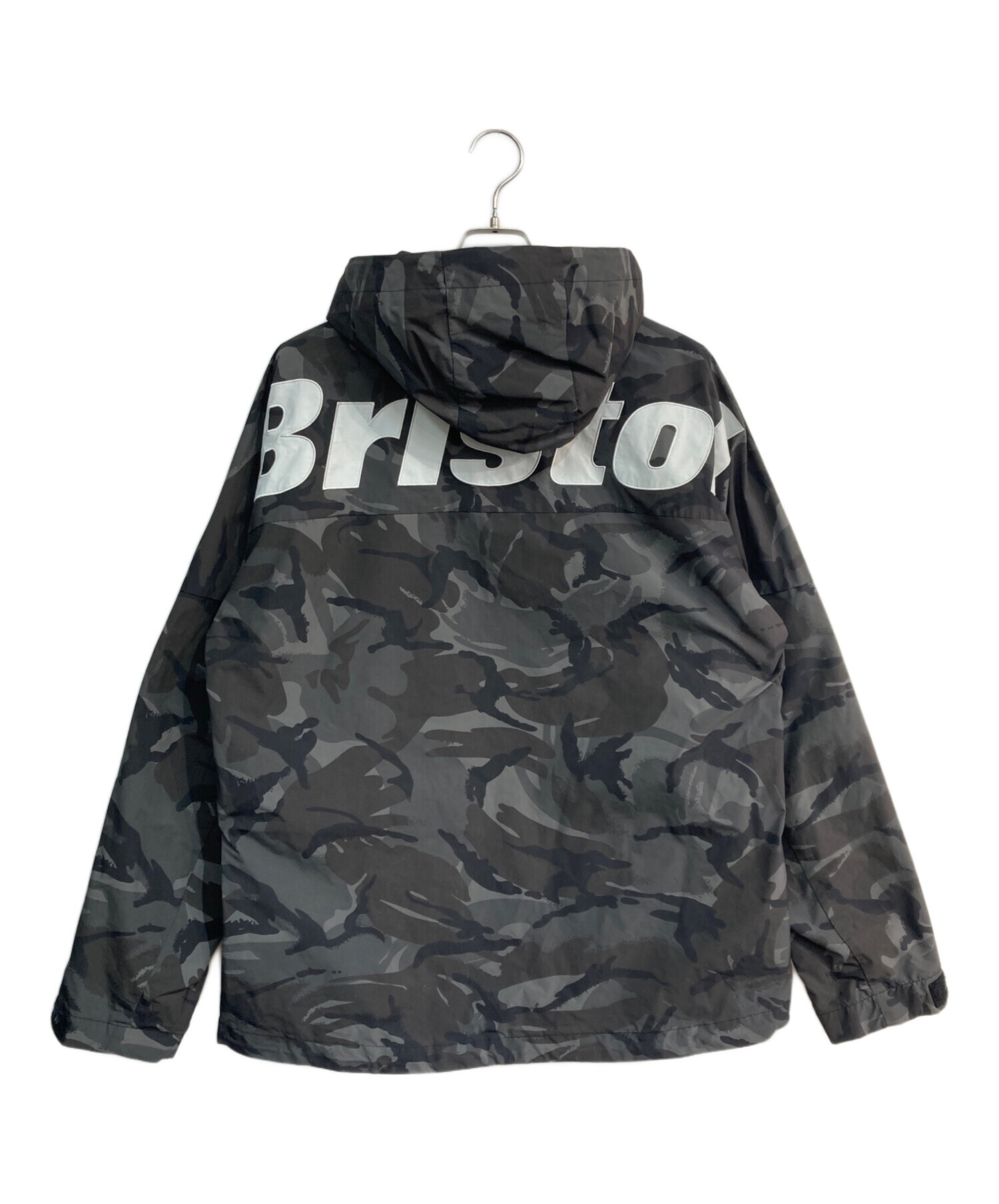 F.C.R.B. (エフシーアールビー) BIG LOGO PRACTICE JACKET　FCRB-220039 グリーン サイズ:XL