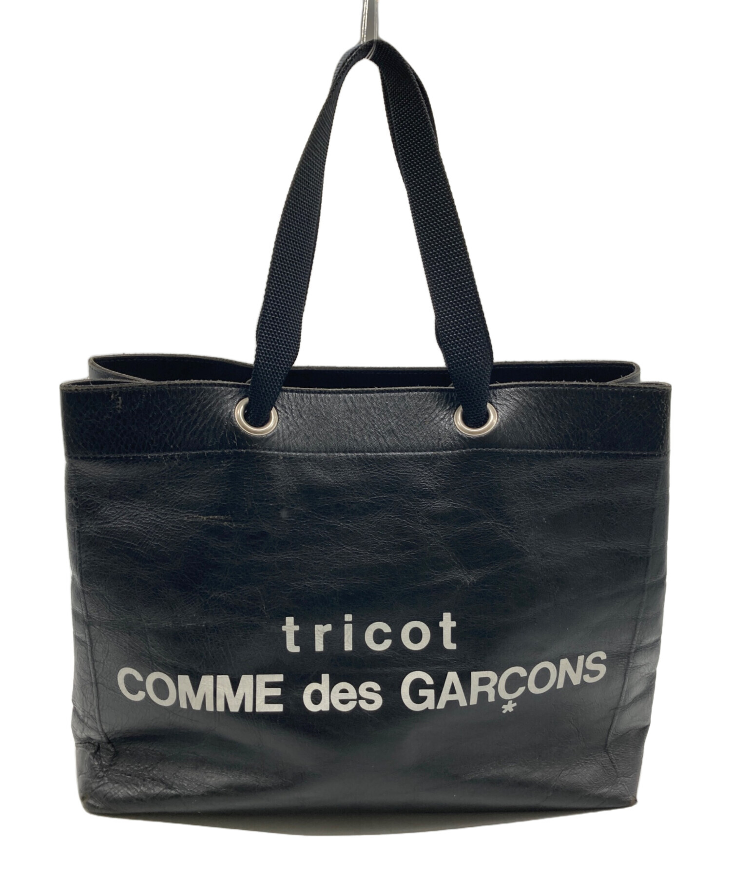 tricot COMME des GARCONS (トリココムデギャルソン) トートバッグ ブラック サイズ:-