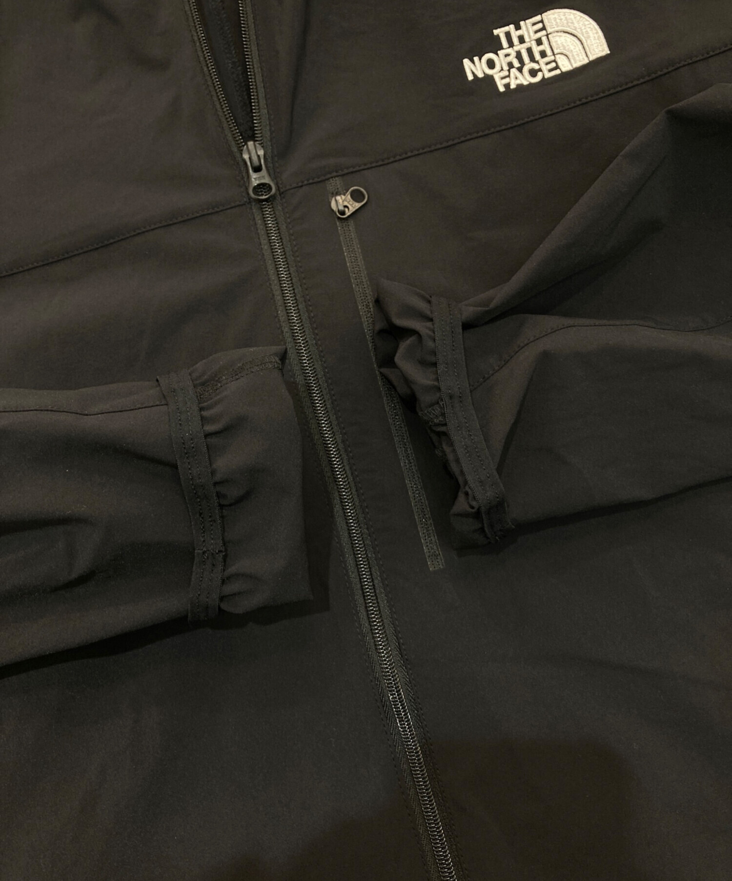 中古・古着通販】THE NORTH FACE (ザ ノース フェイス) マウンテンソフトシェルフーディ NP21703 ブラック  サイズ:XL｜ブランド・古着通販 トレファク公式【TREFAC FASHION】スマホサイト