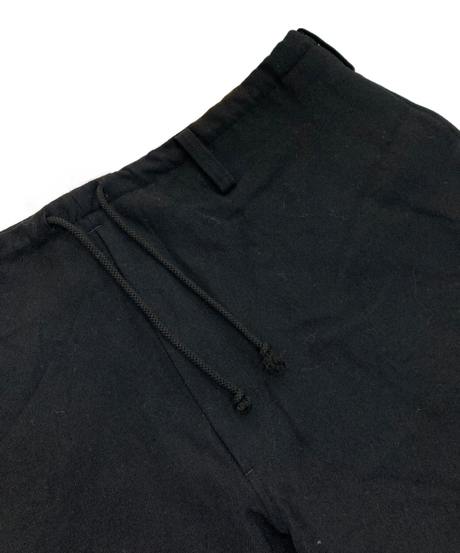 中古・古着通販】Yohji Yamamoto pour homme (ヨウジヤマモト プールオム) REGULATION/GABARDINE  STRING PANTS HE-P02-141 ブラック サイズ:3｜ブランド・古着通販 トレファク公式【TREFAC FASHION】スマホサイト