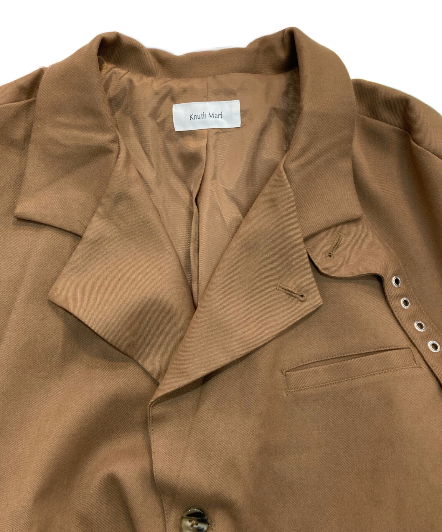 中古・古着通販】Knuth Marf (クヌースマーフ) 3way unique trench coat ベージュ  サイズ:Free｜ブランド・古着通販 トレファク公式【TREFAC FASHION】スマホサイト