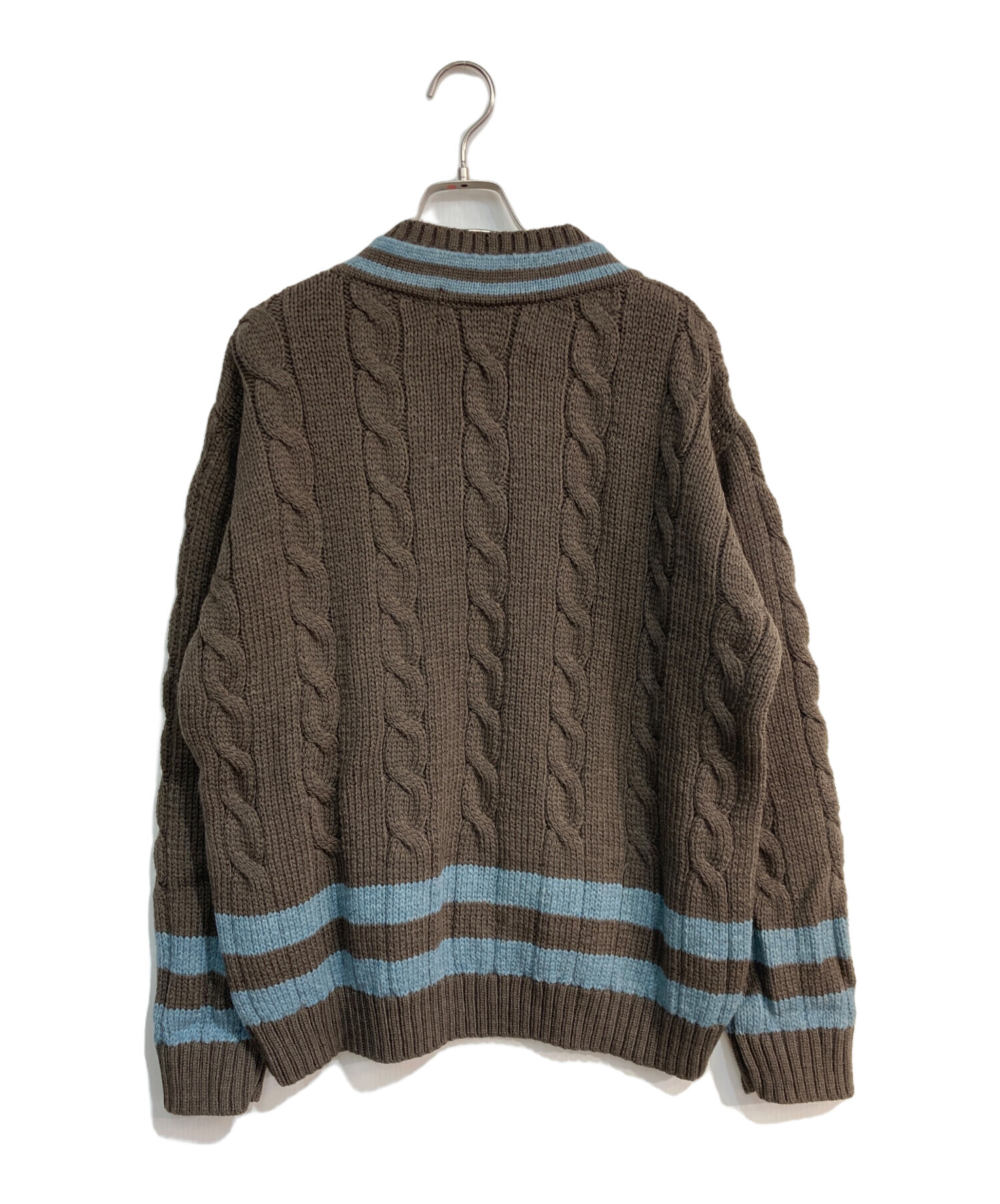 oldderby knitwear 販売 セーター 薄手 s ウール nvy