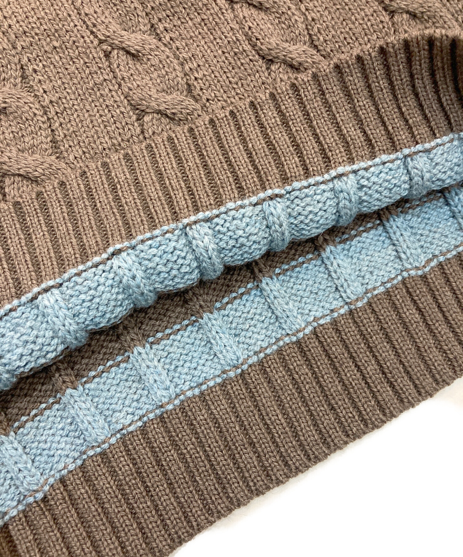 Oldderby Knitwear (オールドダービーニットウェア) Vネックニットプルオーバー JOURNAL STANDARD relume別注　 21080463000130 グレー サイズ:L 未使用品