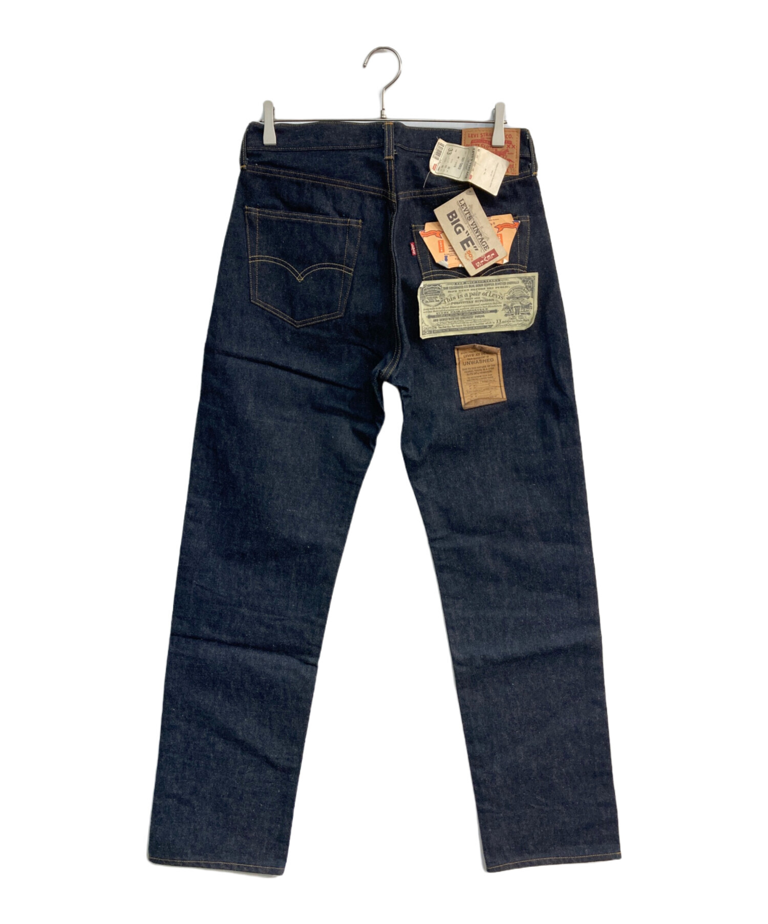 中古・古着通販】LEVI'S (リーバイス) 復刻501XXデニムパンツ 98年 USA製 バレンシア工場 フラッシャー付 501 0003  インディゴ サイズ:W33×L36｜ブランド・古着通販 トレファク公式【TREFAC FASHION】スマホサイト