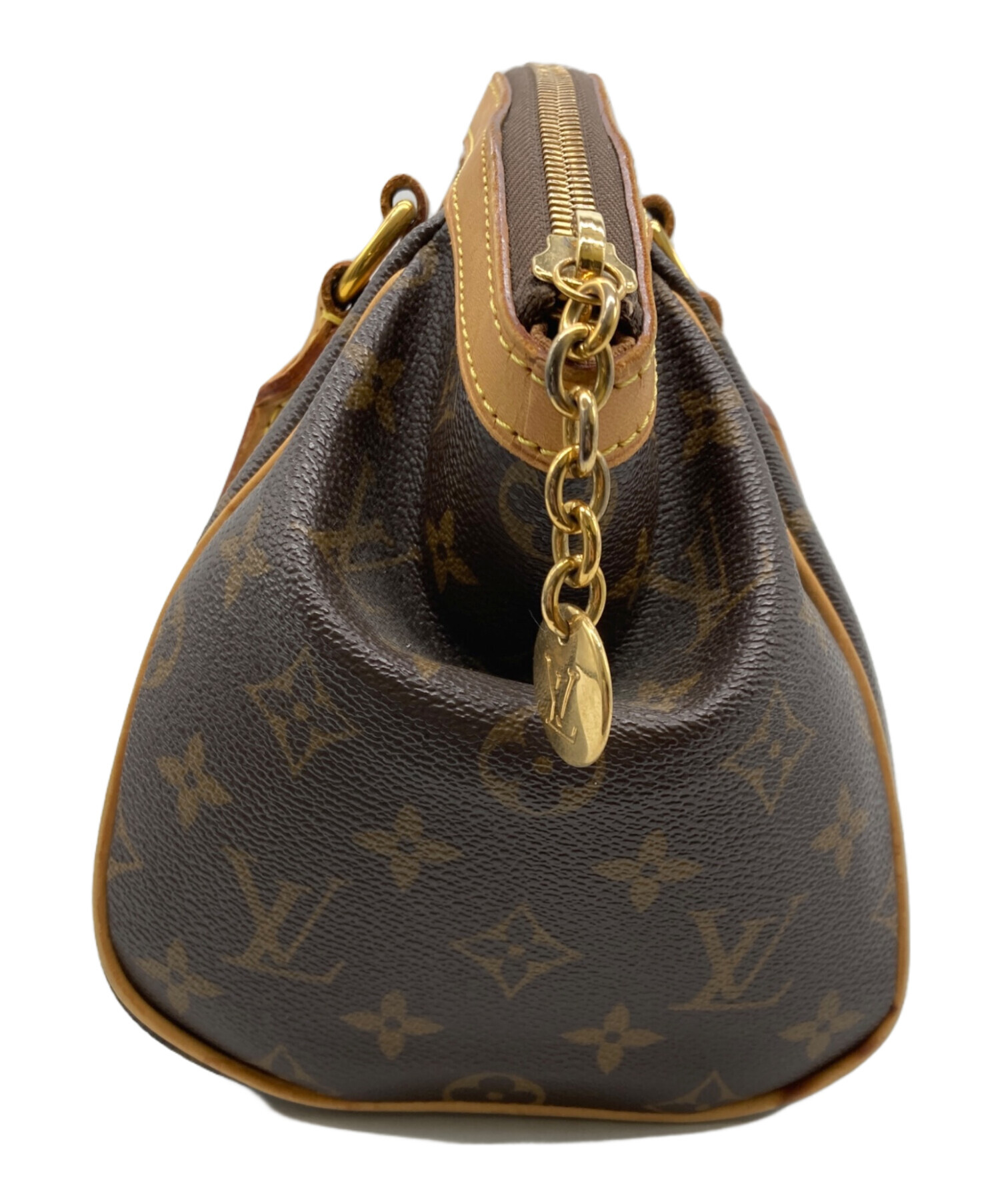 中古】 LOUIS 等し VUITTON （ルイヴィトン） ﾃｨﾎﾞﾘPM バッグ ハンドバッグ Monogram モノグラム ﾌﾞﾗｳﾝ Brown  M40143