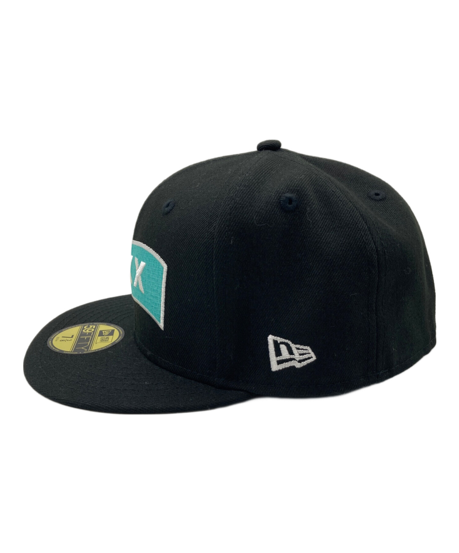 中古・古着通販】New Era (ニューエラ) GOD SELECTION XXX (ゴッドセレクショントリプルエックス) コラボキャップ ブラック  サイズ:７3/8｜ブランド・古着通販 トレファク公式【TREFAC FASHION】スマホサイト