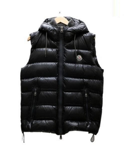 中古・古着通販】MONCLER (モンクレール) ダウンベスト ブラック