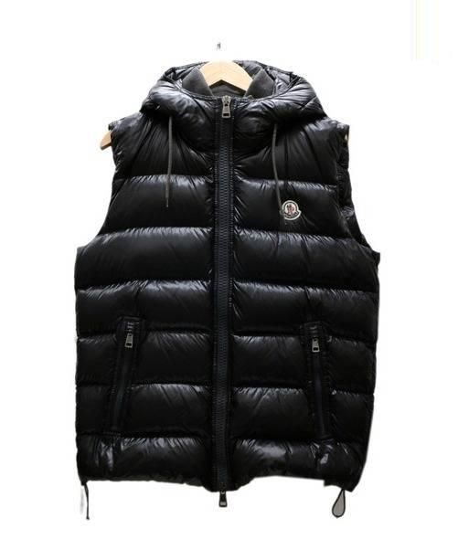 中古・古着通販】MONCLER (モンクレール) ダウンベスト ブラック