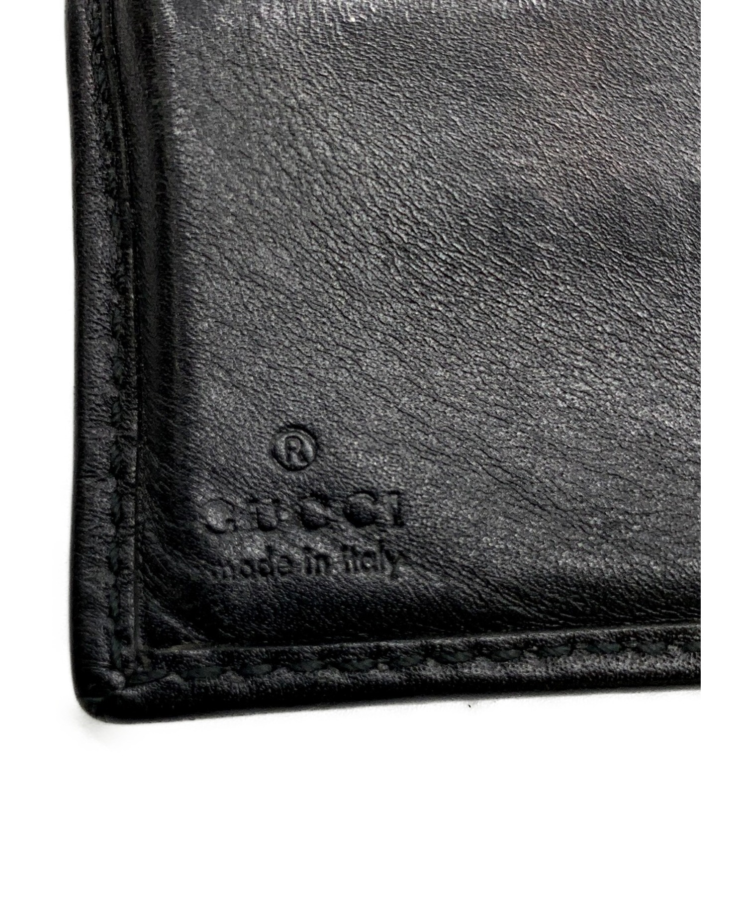 GUCCI (グッチ) 2つ折り財布 ブラック サイズ:表記なし 181671・2184