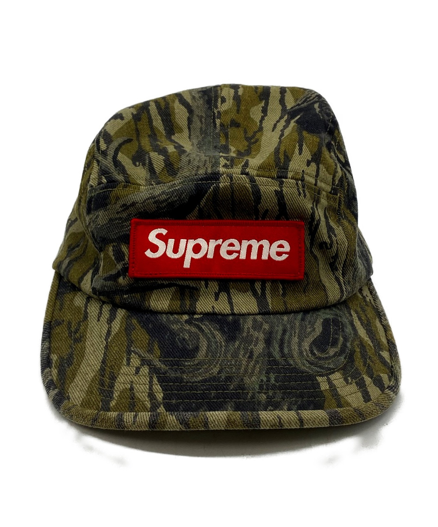 中古・古着通販】Supreme (シュプリーム) カモフラBOXロゴキャップ