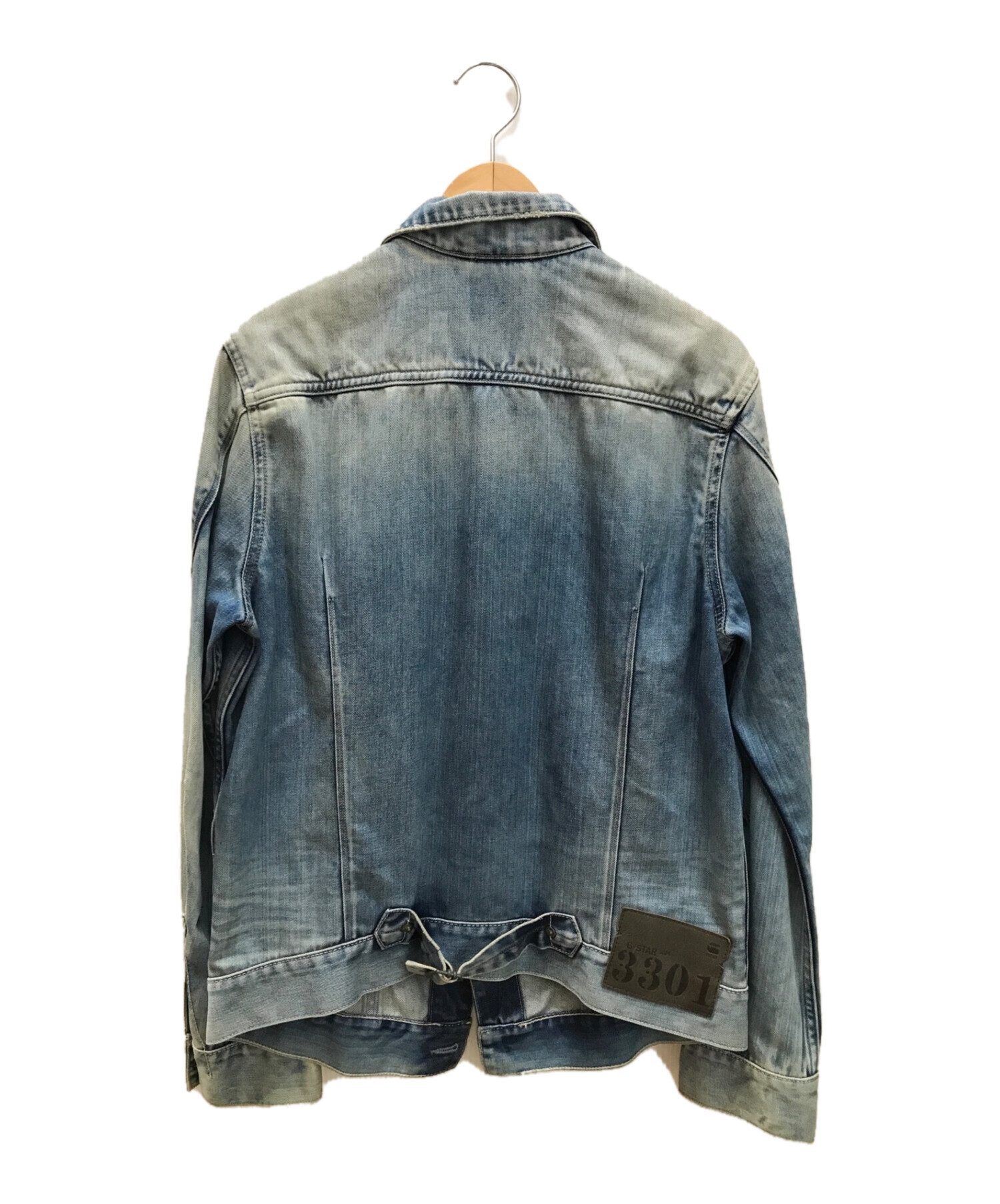 G-STAR RAW (ジースターロゥ) 3301デニムジャケット ブルー サイズ:L