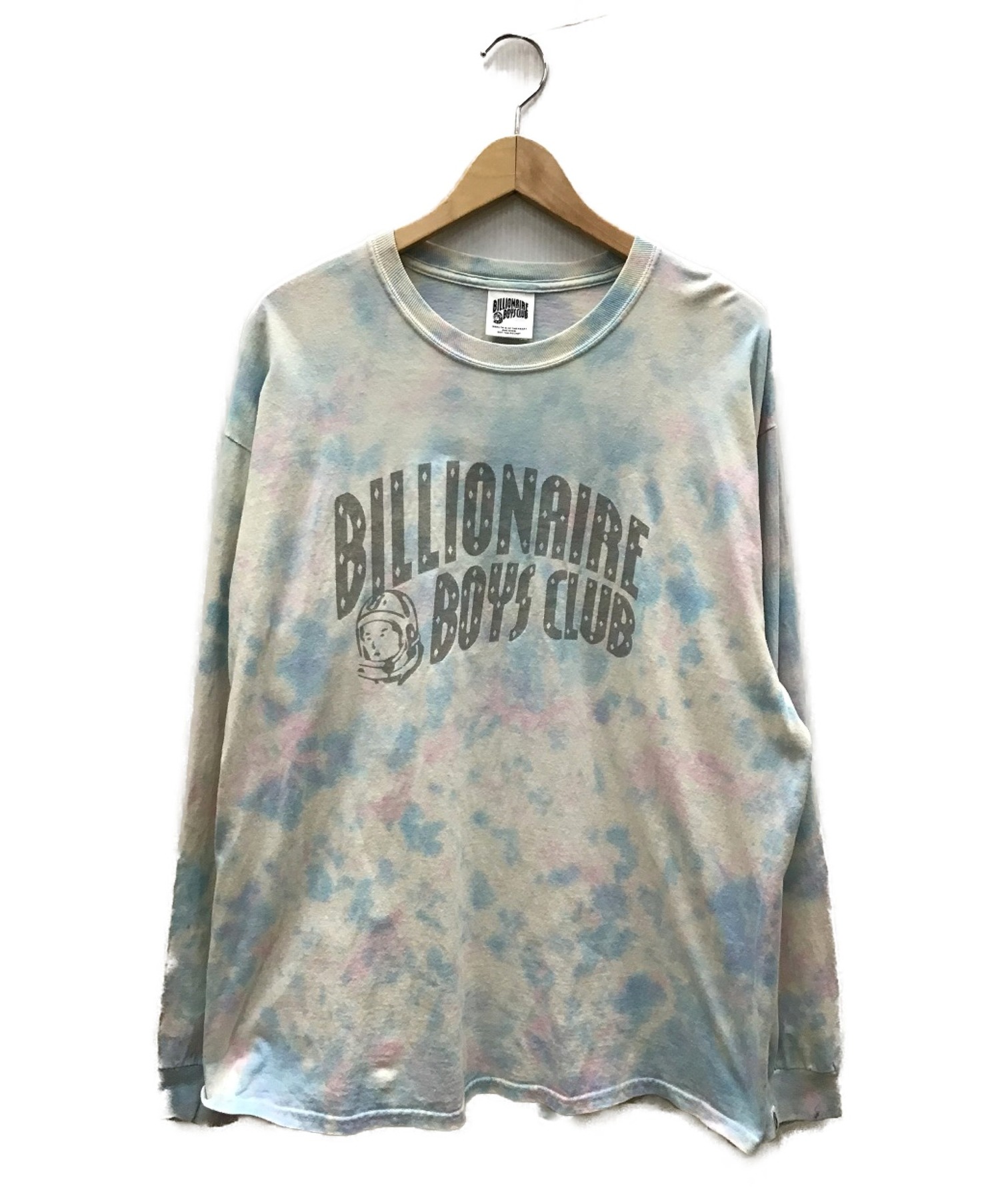 BILLIONAIRE BOYS CLUB (ビリオネアボーイズクラブ) タイダイ柄長袖Tシャツ マルチカラー サイズ:L