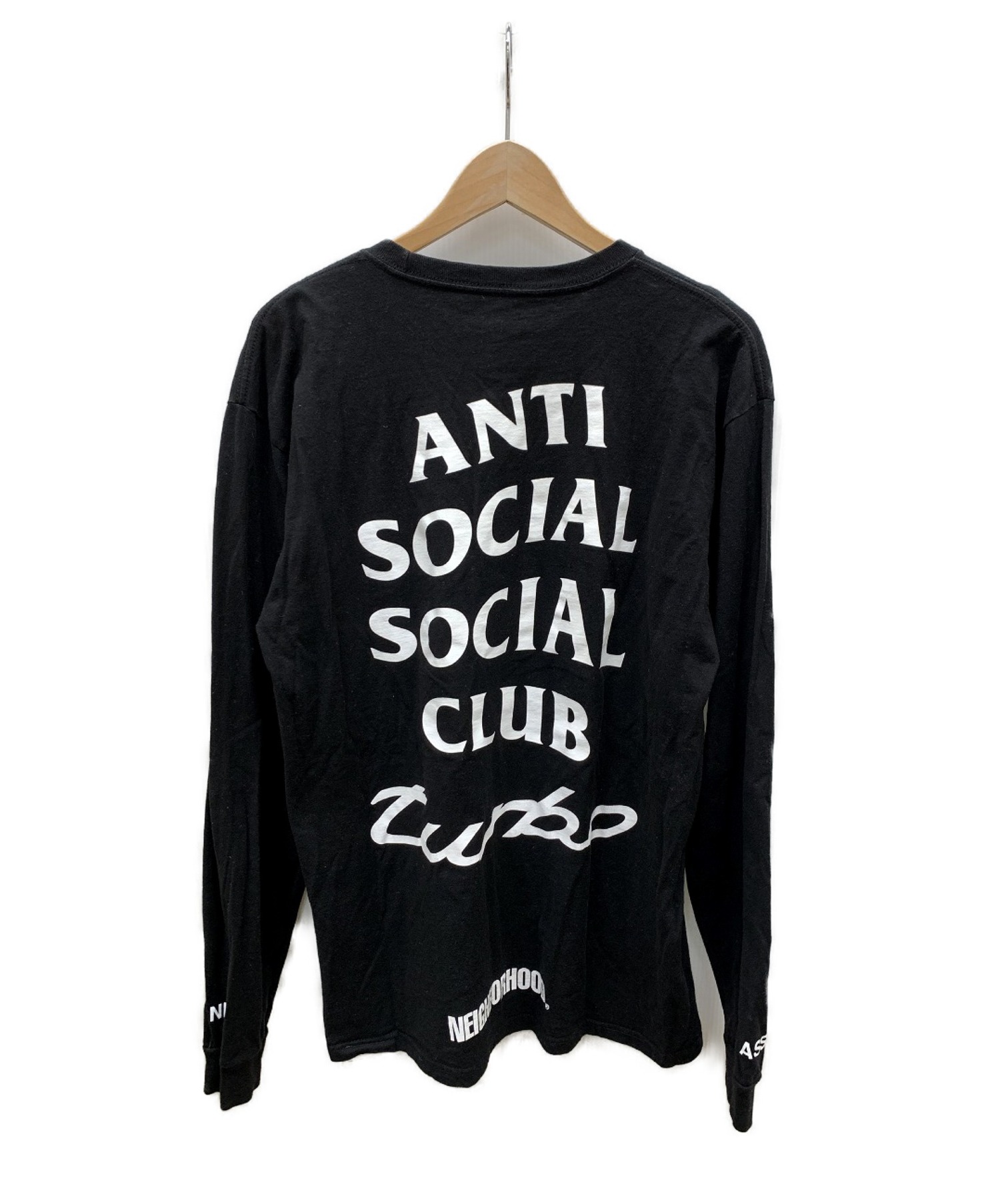 anti social social CLUB (アンチソーシャルソーシャルクラブ) プリントTシャツ ブラック サイズ:SIZE M