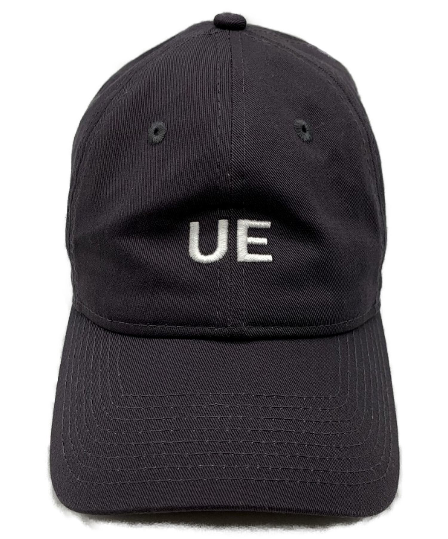 UNIFORM EXPERIMENT×NEW ERA (ユニフォームエクスペリメント×ニューエラ) UE LOGO 9TWENTY CAP  ホワイト×ネイビー サイズ:表記なし