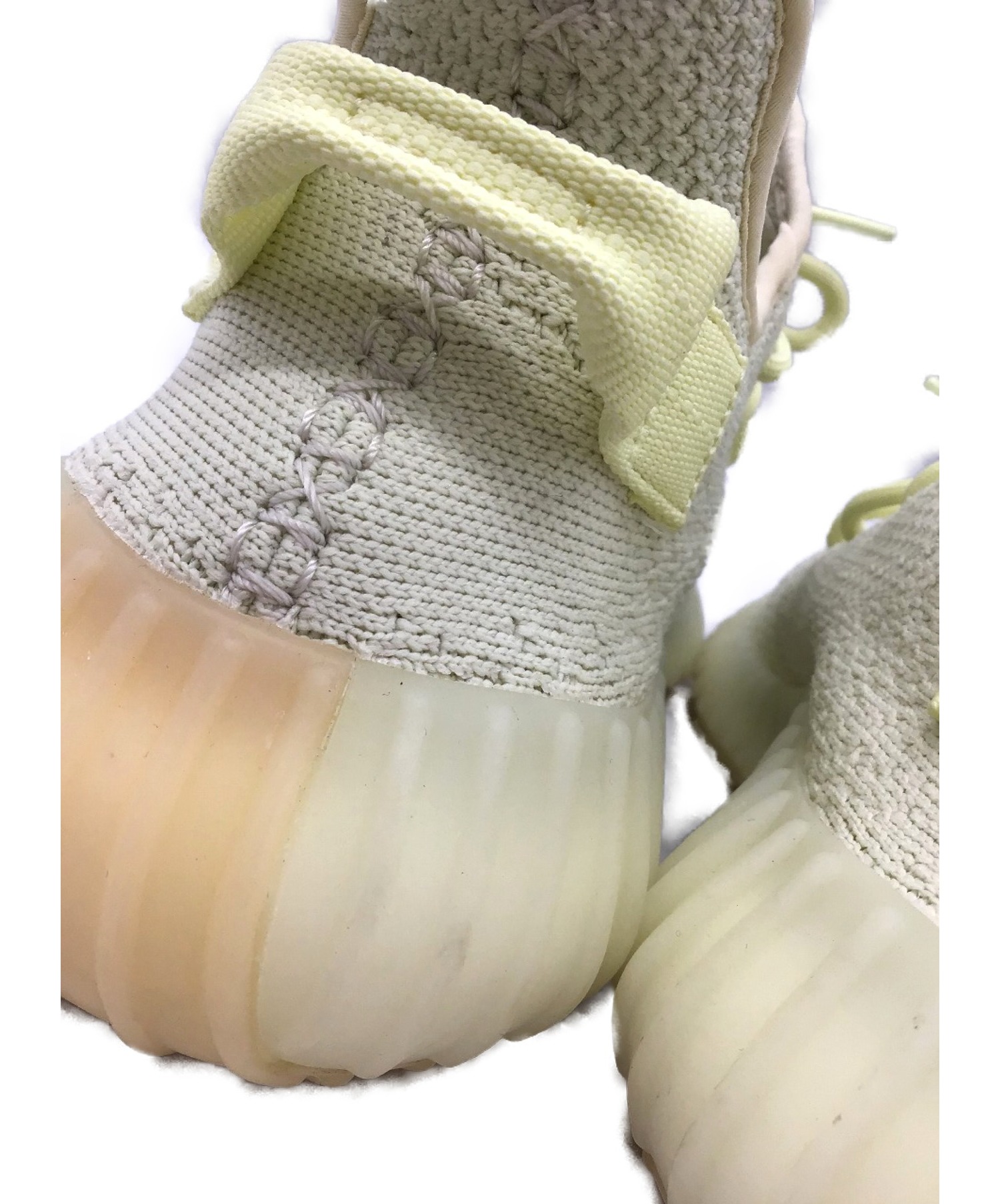 adidas (アディダス) ローカットスニーカー イエロー サイズ:28cm YEEZY BOOST350V2 F36980