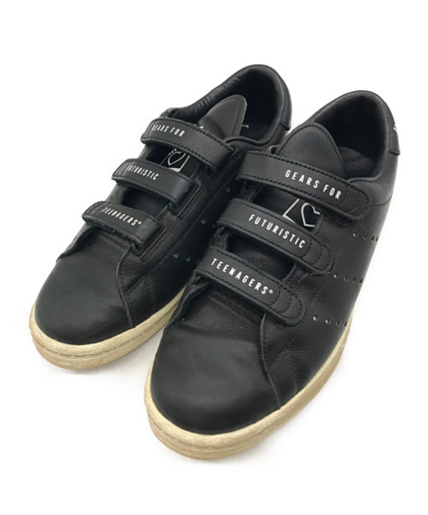 adidas originals by HUMAN MADE (アディダス オリジナル バイ ヒューマンメイド) ローカットスニーカー ブラック  サイズ:27cm UNOFCL HM FZ1712