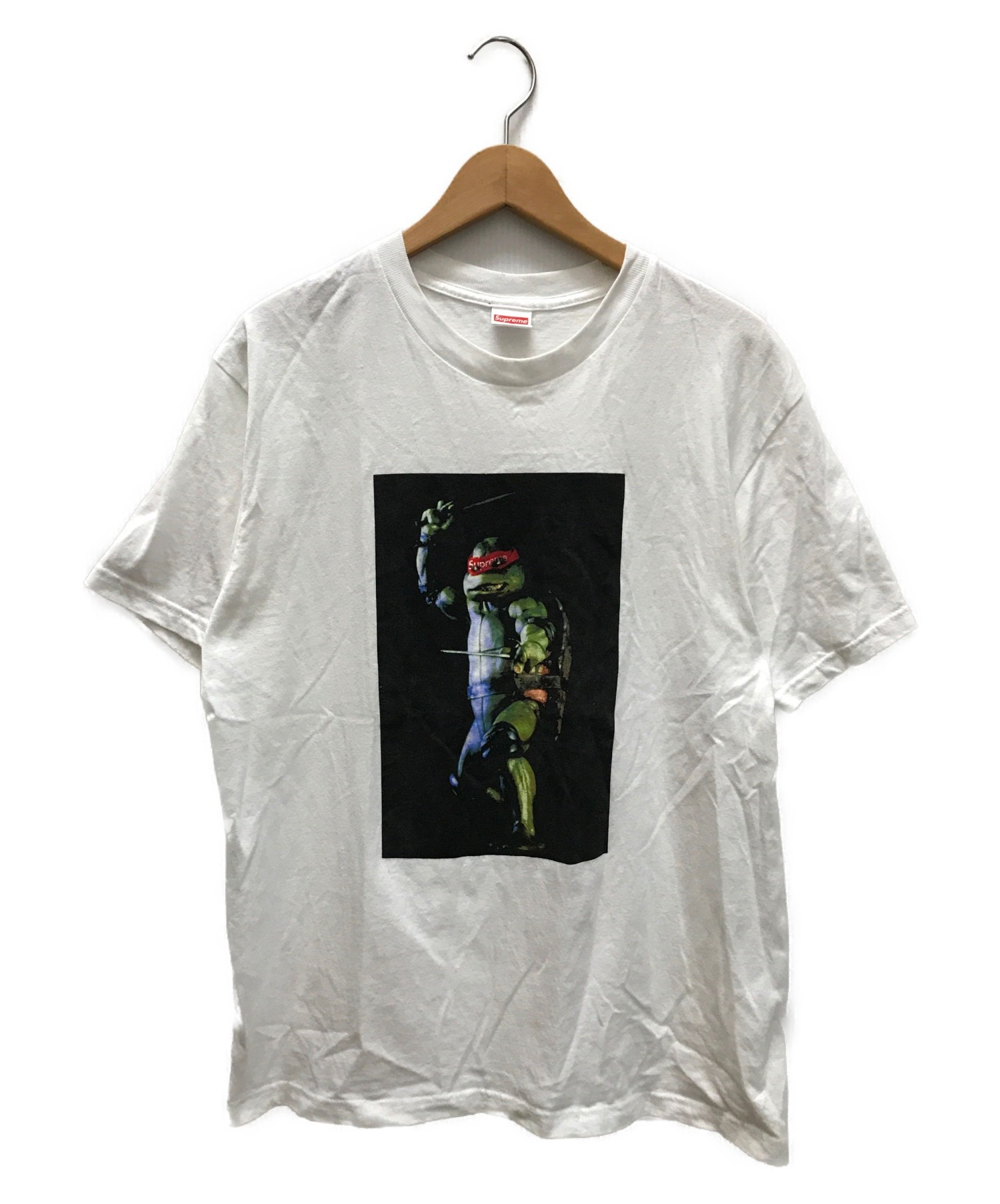 中古・古着通販】SUPREME (シュプリーム) プリントTシャツ ホワイト